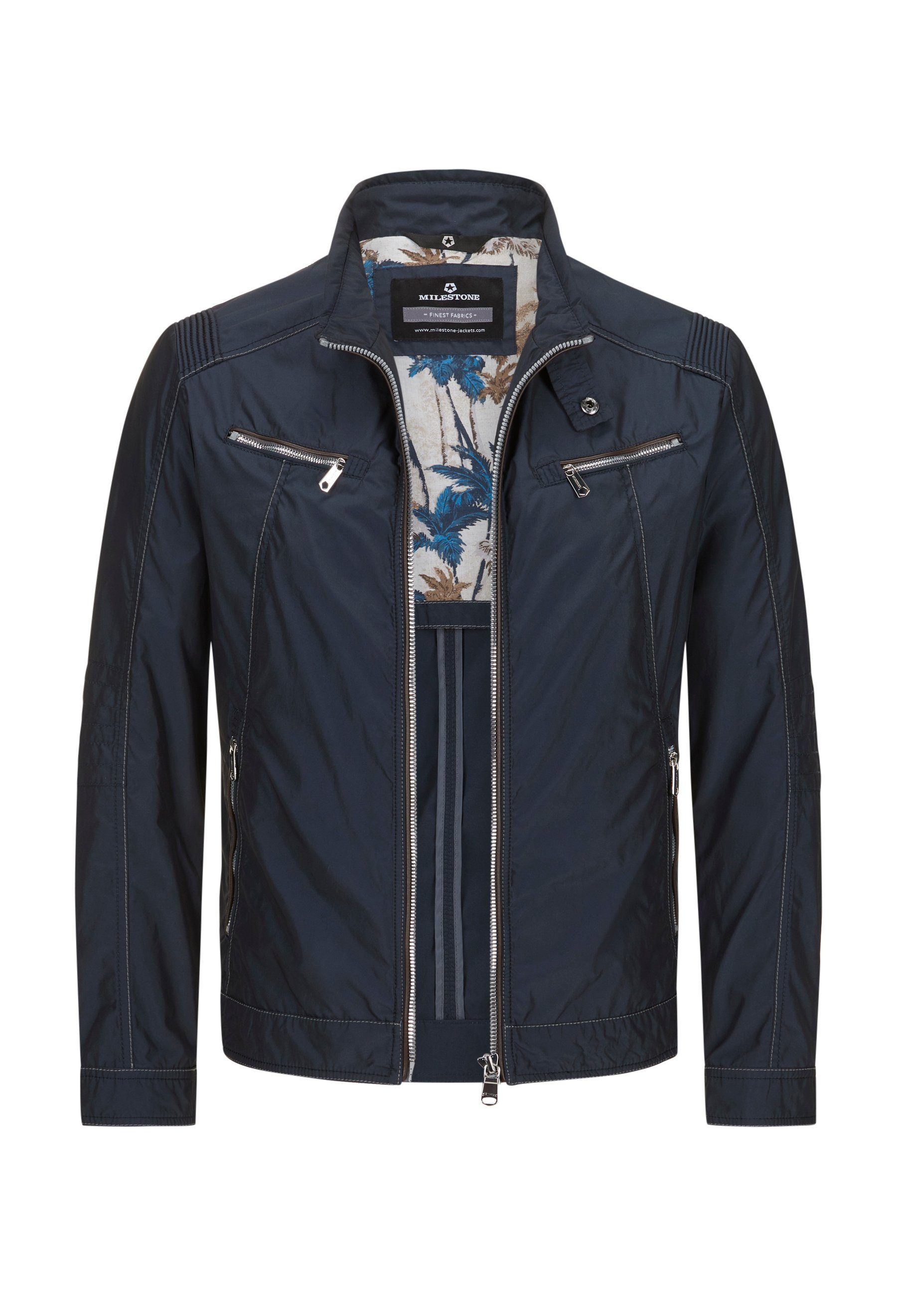 Milestone Outdoorjacke MSAmpezzo leichte Herrenjacke mit Funktion marine | Übergangsjacken