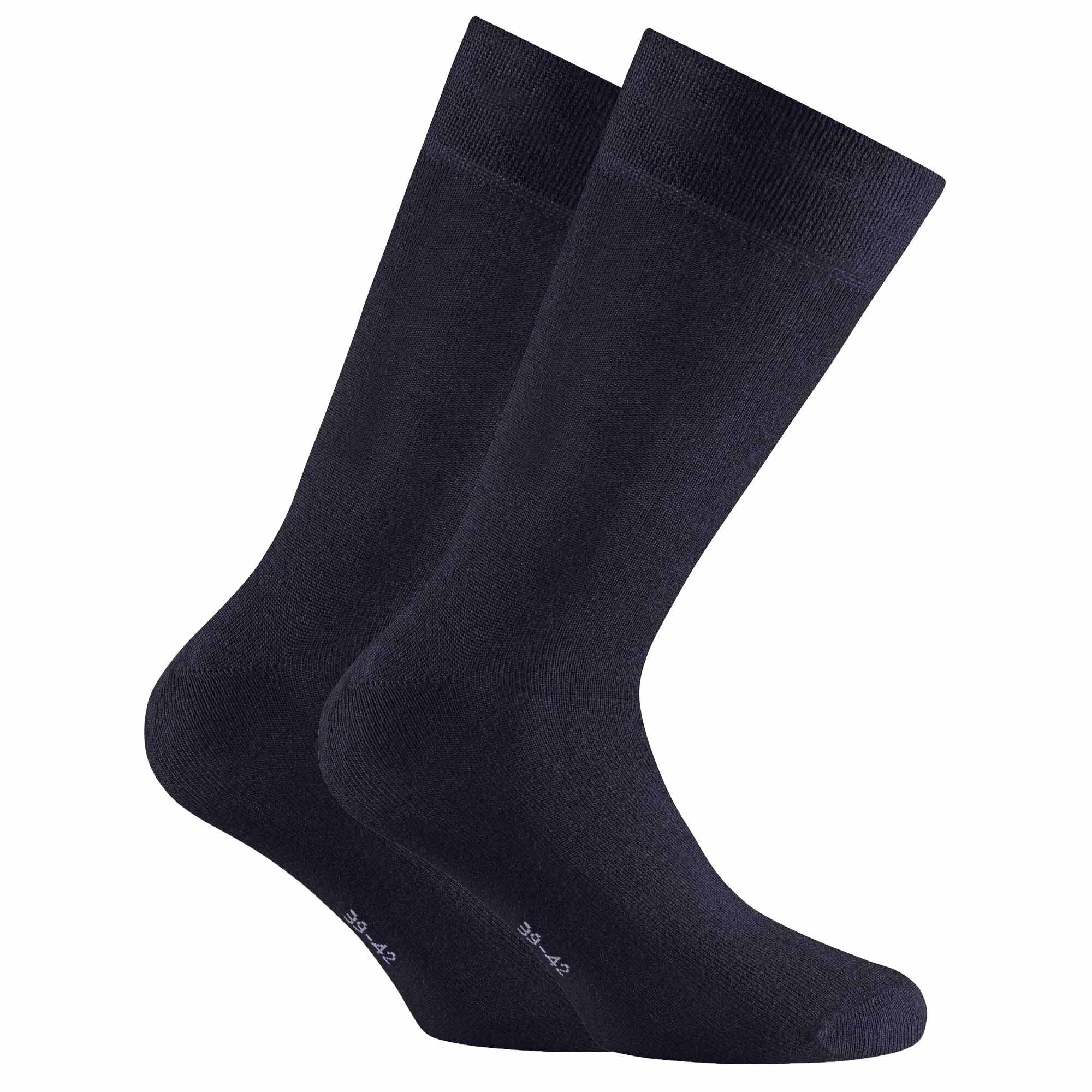 Rohner Socks Unisex Socken, Kurzsocken Kurzsocken 2er Marine Bambus, - Pack