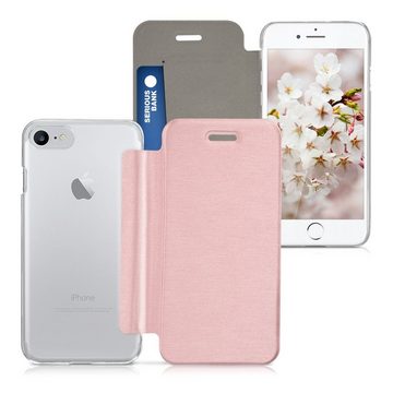 kwmobile Handyhülle, Hülle für Apple iPhone SE (2022) / SE (2020) / 8 / 7 - Handy Case Schutzhülle - Klapphülle Cover