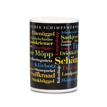 Deine Wörter Tasse Kaffeebecher Kölner Schimpfwörter, Porzellan