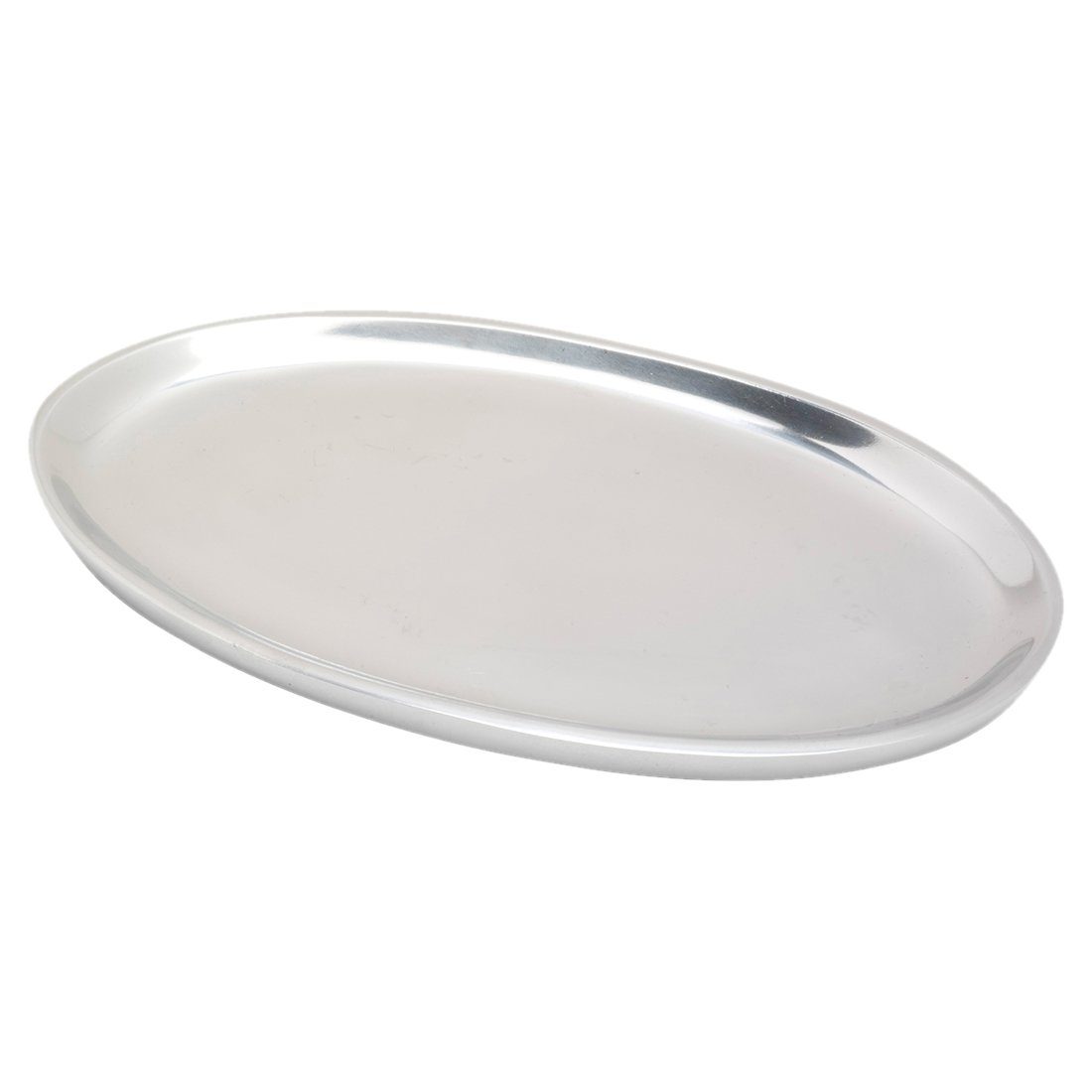 NKlaus Kerzenhalter Kerzenteller Oval 20x11cm Aluminium günstig online kaufen