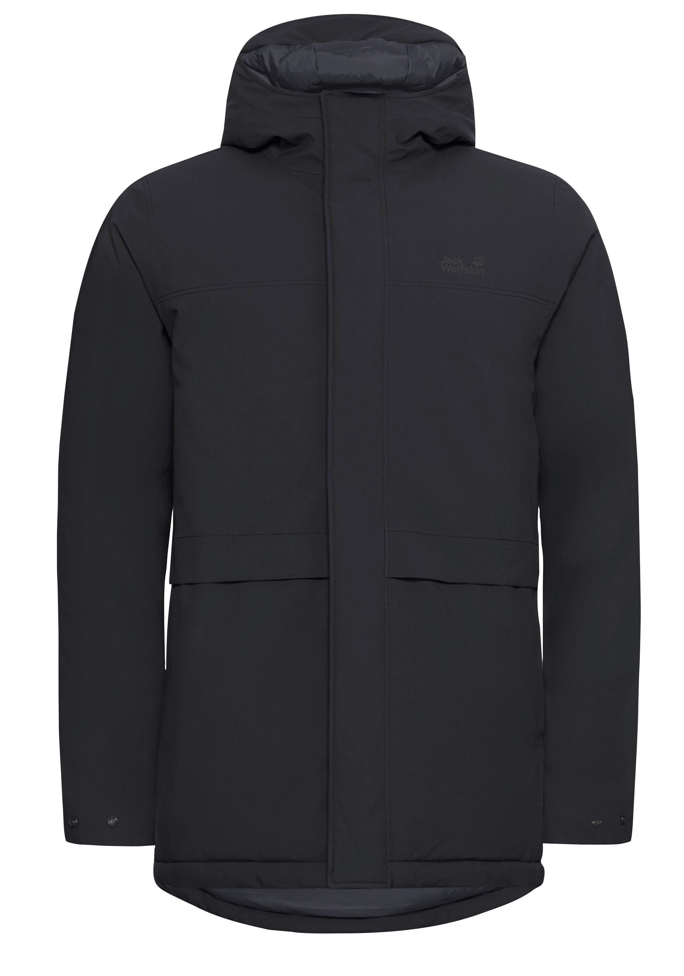 Jack Wolfskin Wintermantel COLD CAMP COAT M mit wasserdichtem TEXAPORE, winddicht, atmungsaktiv, aus Polyester