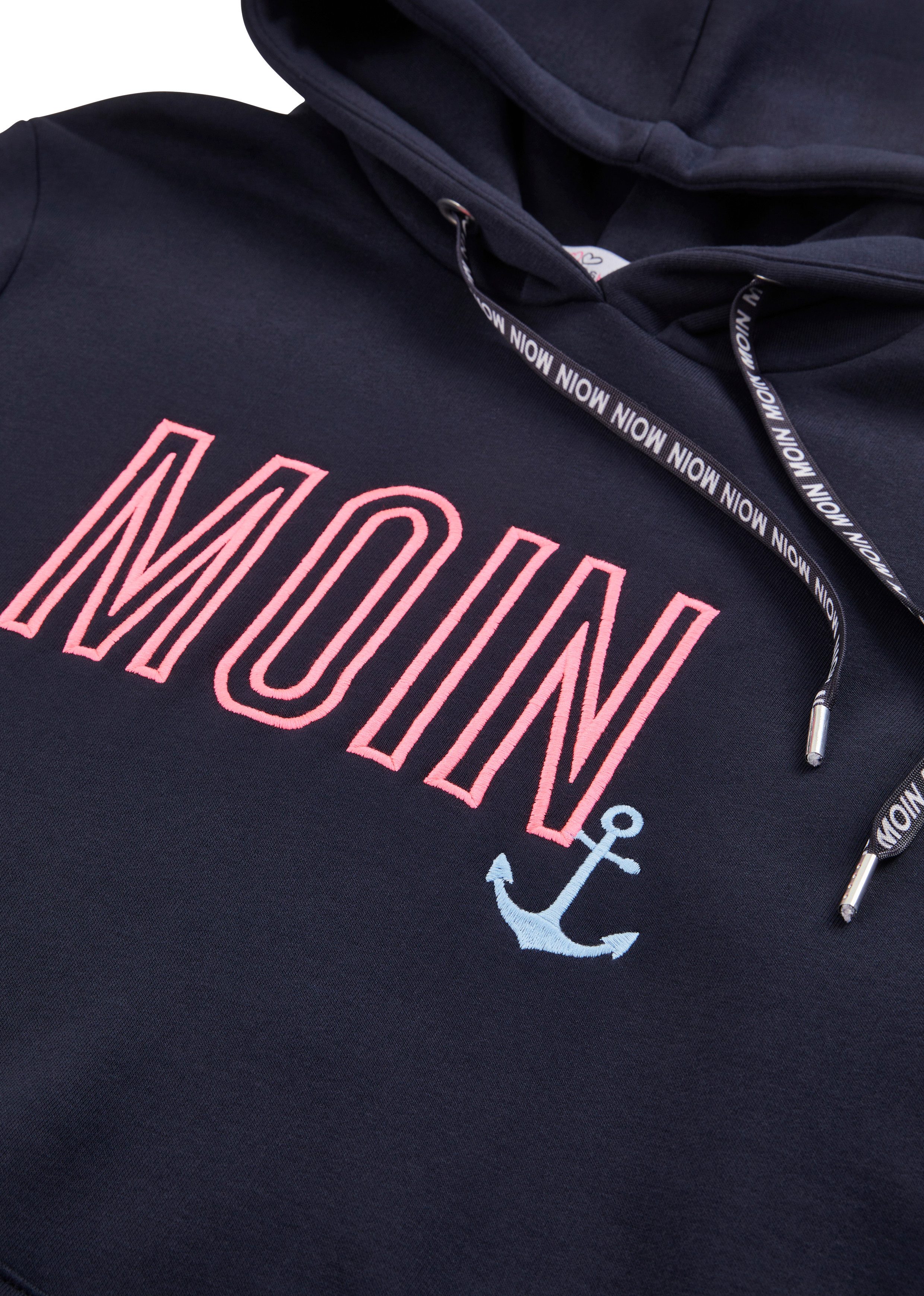 Zwillingsherz Hoodie Limited Edition Langarm, Kapuze, Anker Motiv, exklusiv bei Otto