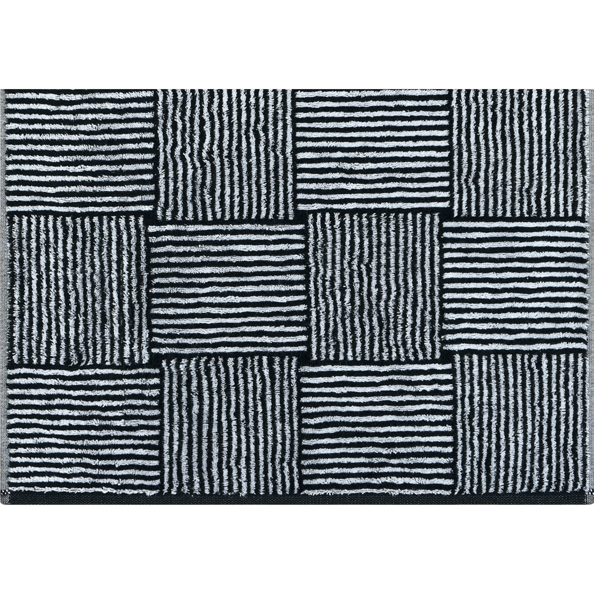 Cawö Handtücher Black&White Chess 6281, 100% Baumwolle (1-St)