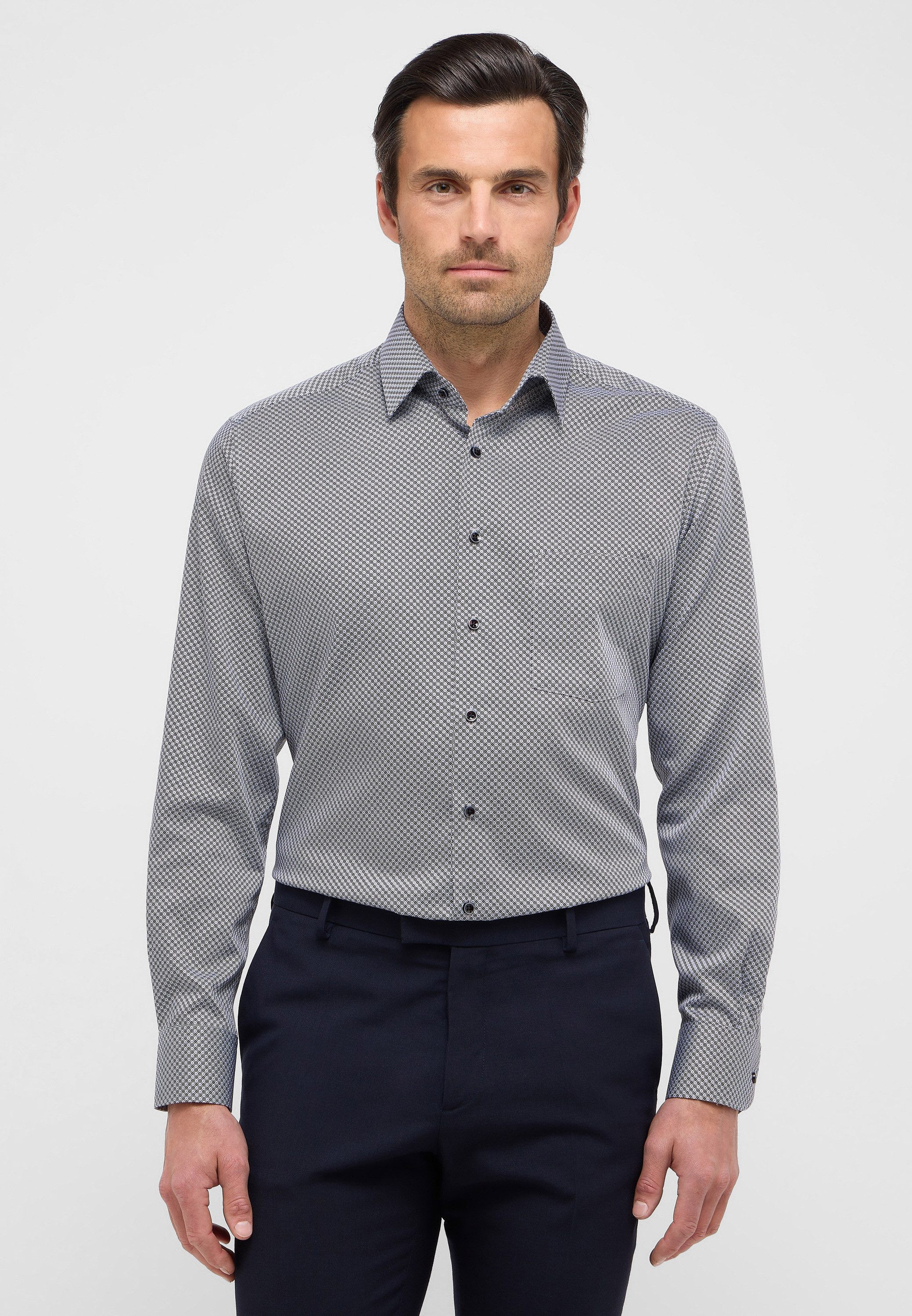 Eterna Langarmhemd MODERN FIT NON IRON günstig online kaufen