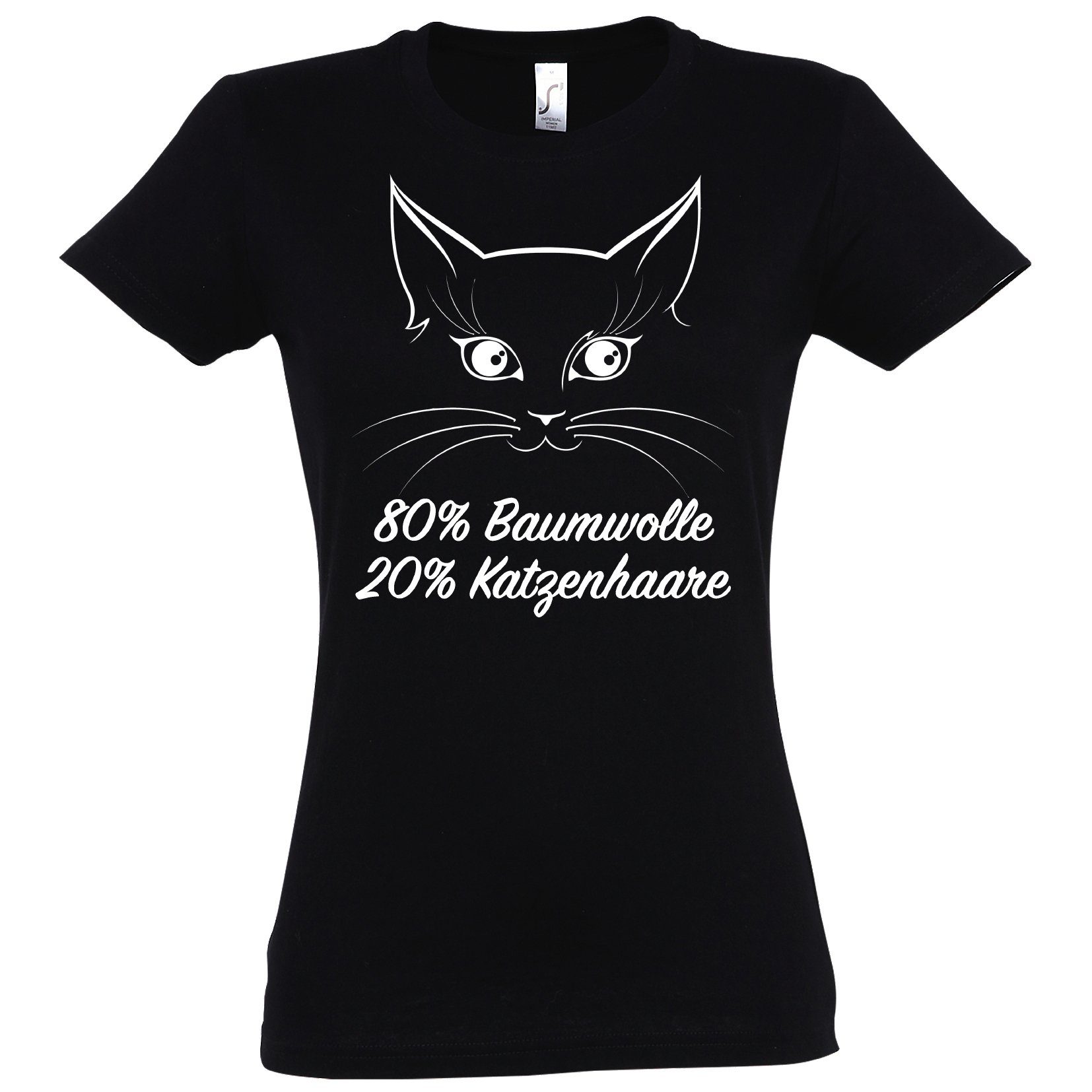 Youth Designz Print-Shirt Katze Katzenmama Damen T-Shirt mit lustigem Spruch Aufdruck