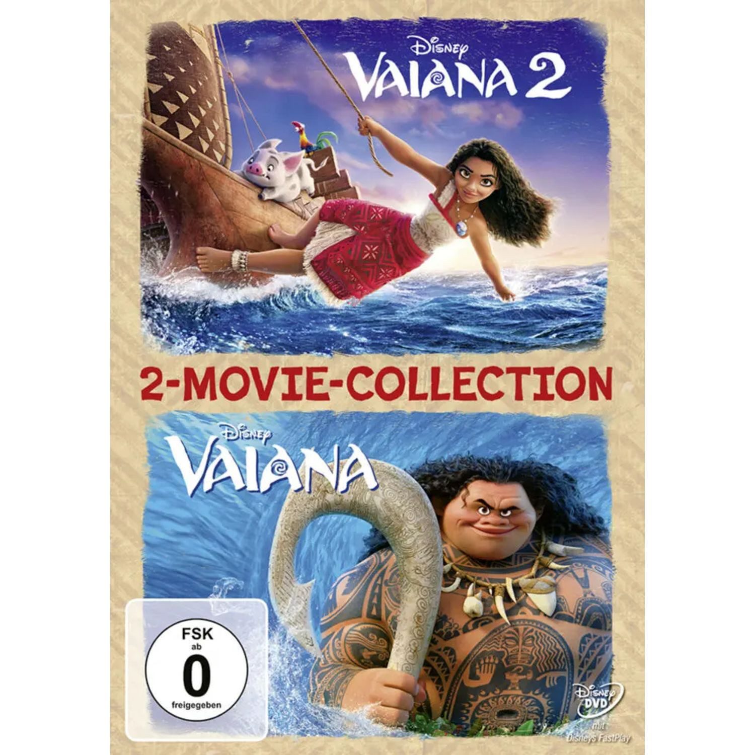 Leonine DVD Vaiana 1 + 2