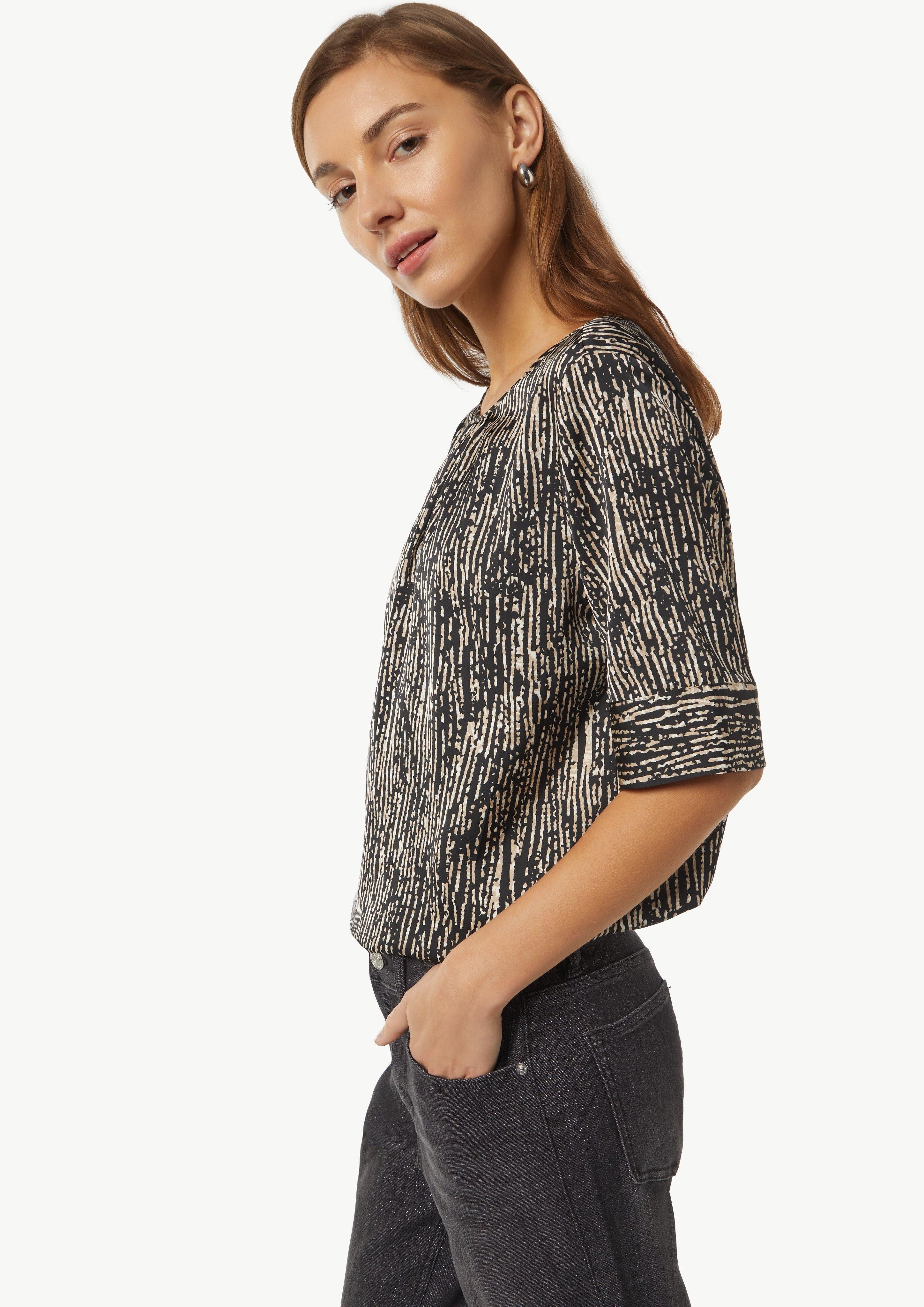 comma casual identity 3/4-Arm-Shirt Bluse mit günstig online kaufen