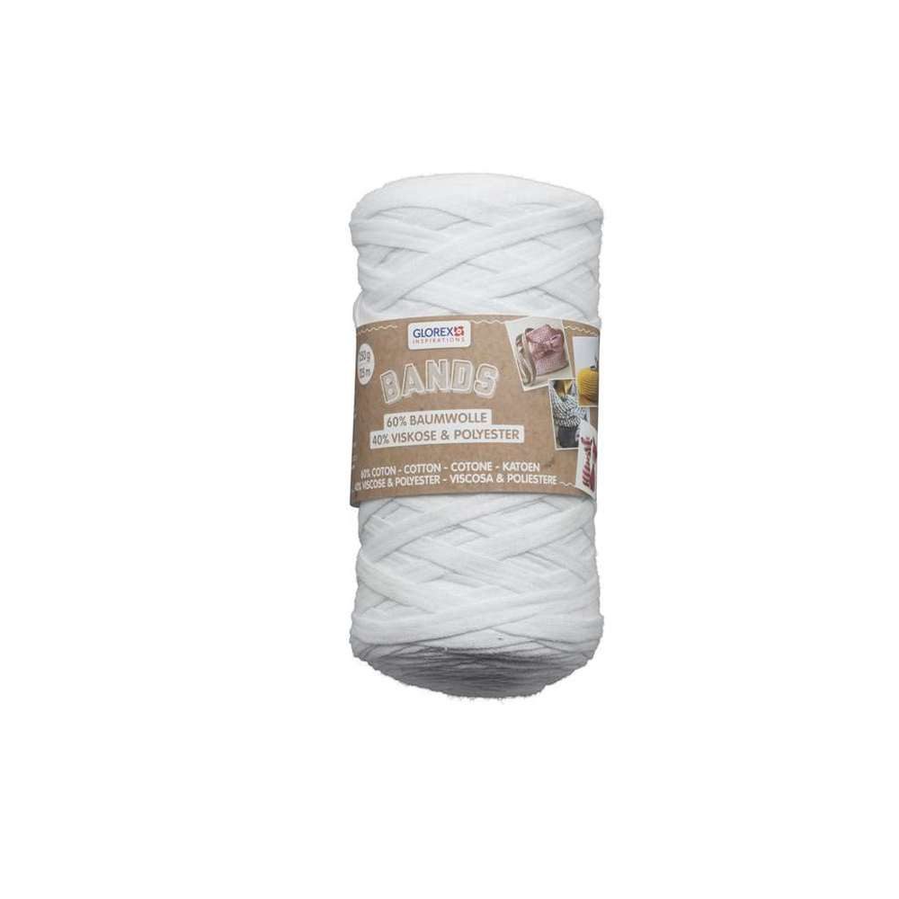 Glorex Hängedekoration GLOREX Makramee Band 125m 250g weiß 125m 250g