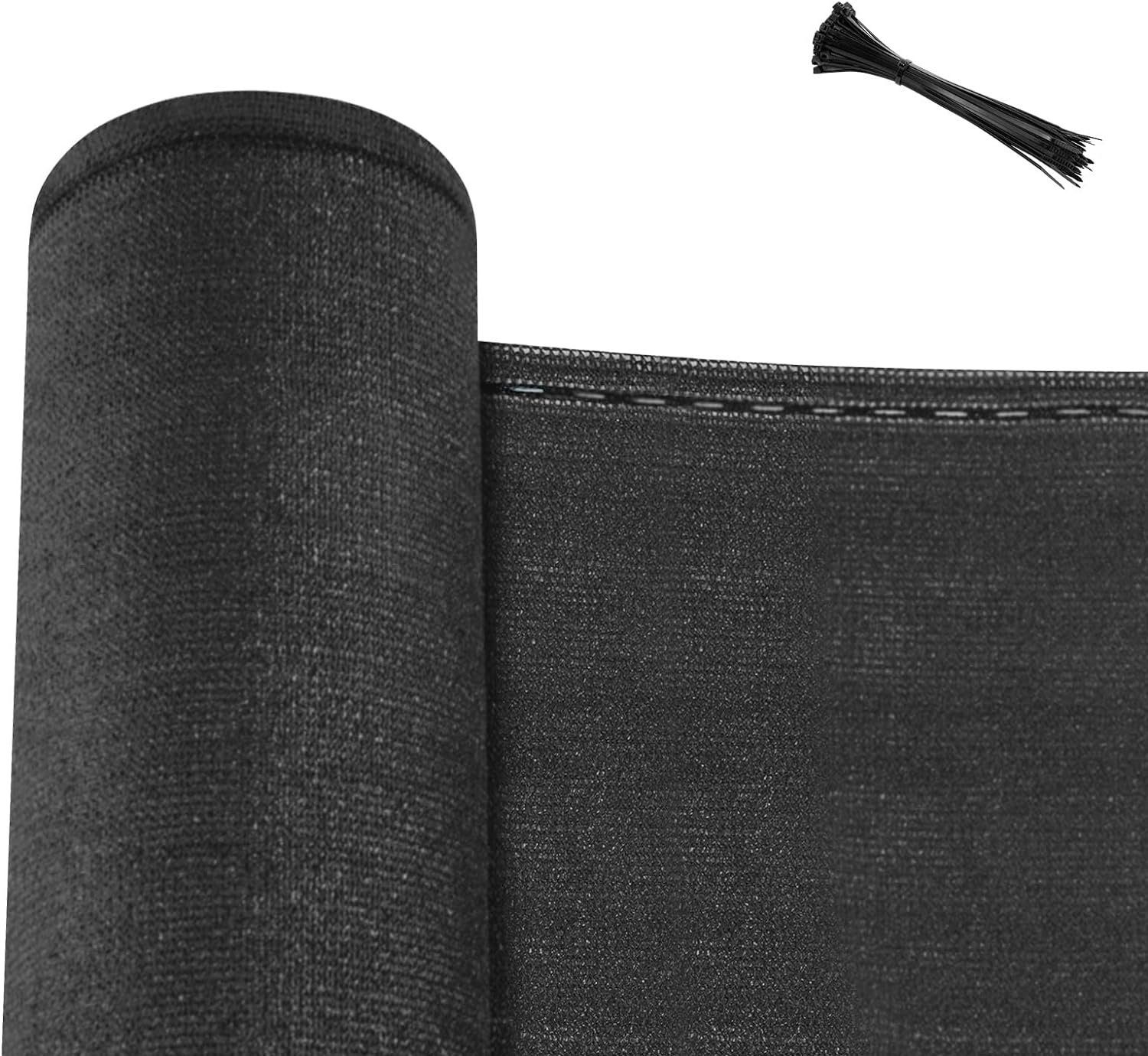 Woltu Blende, Sichtschutzzaun 280 g/m² HDPE, günstig online kaufen