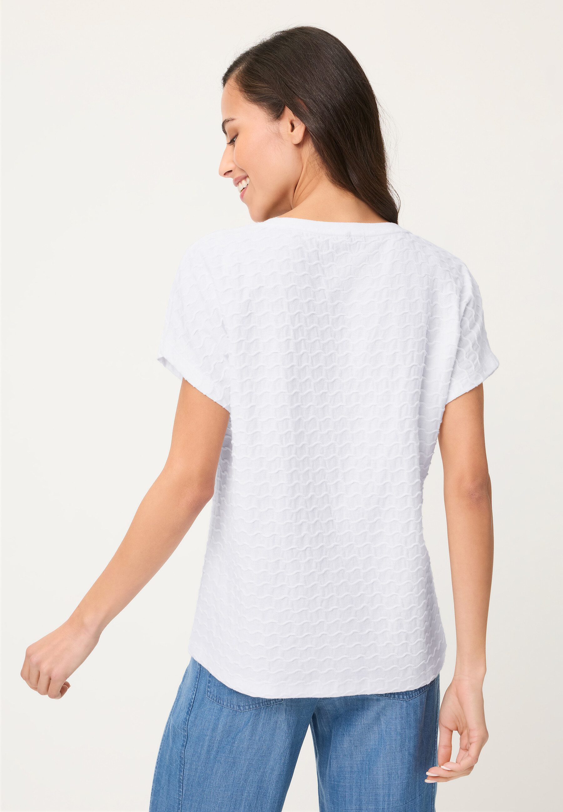 Olsen T-Shirt Shirt mit Rundhalsausschnitt