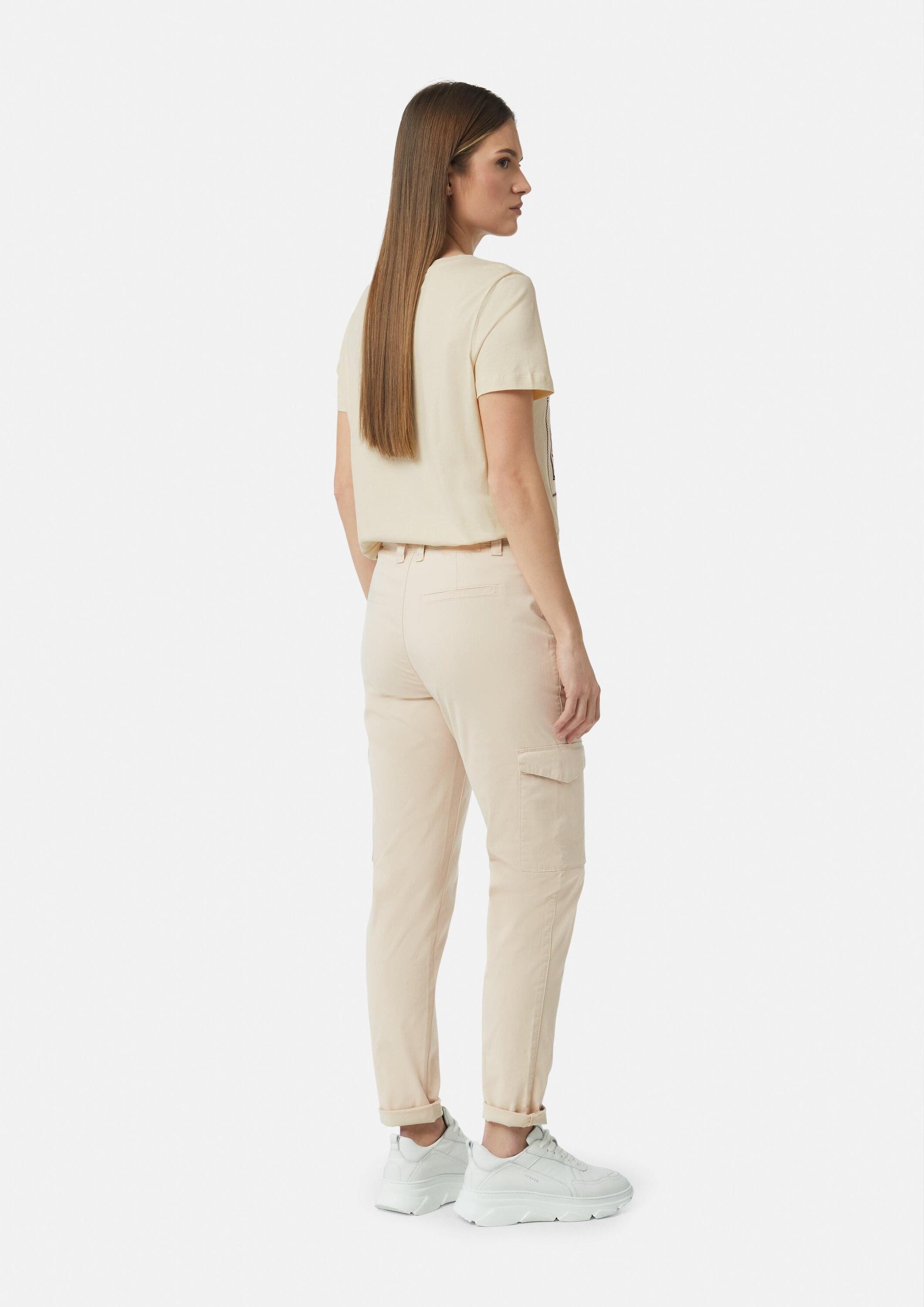 comma Chinos Hose Elastische Cargohose