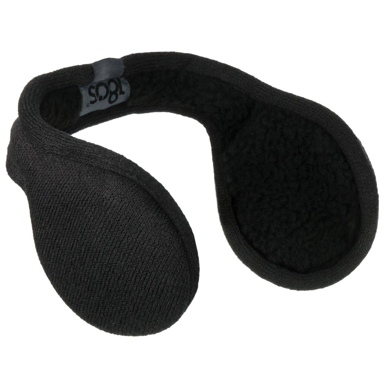 180s Ohrenwärmer (1-St) Ohrenschützer mit Futter schwarz