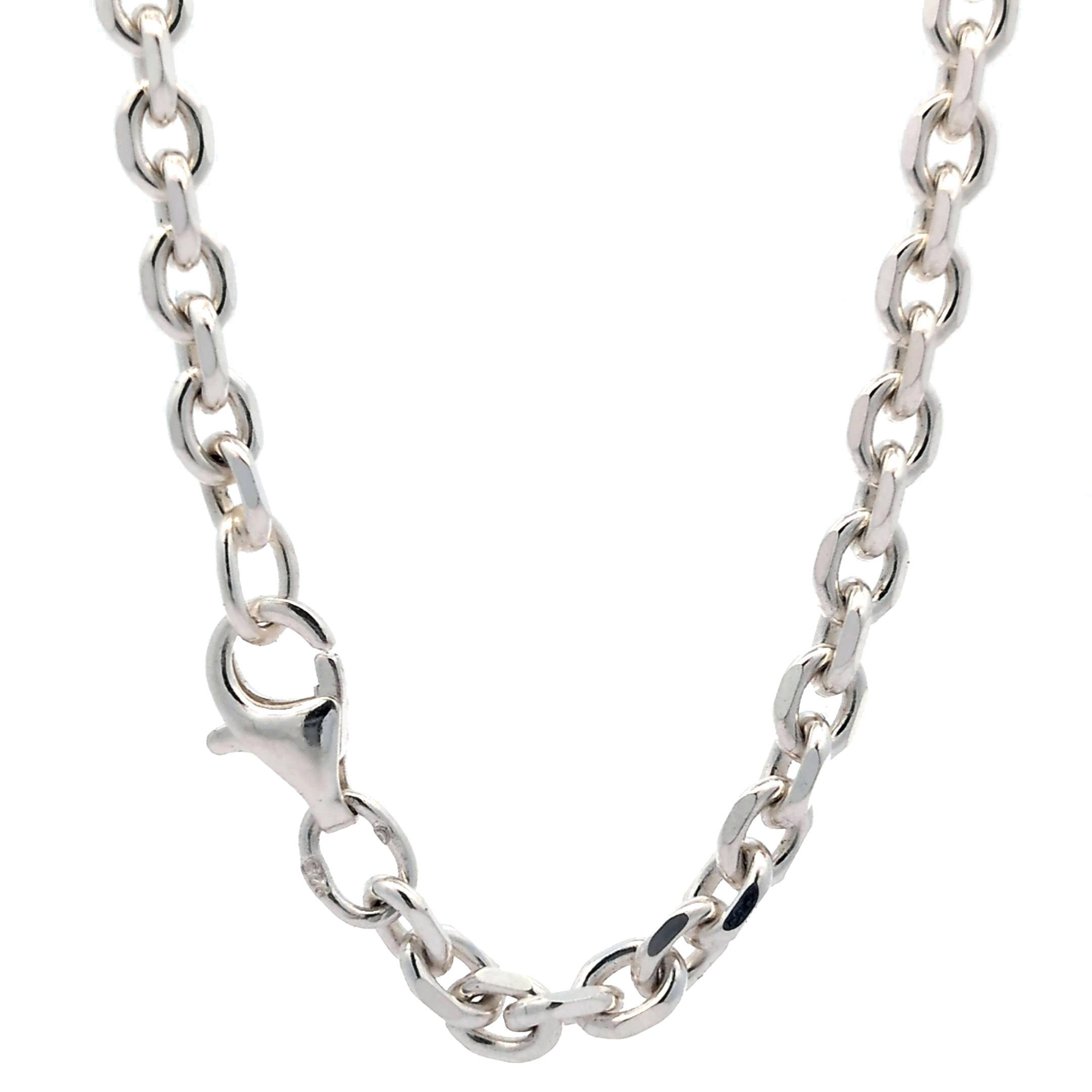 HOPLO Silberkette Ankerkette diamantiert Länge 45cm günstig online kaufen
