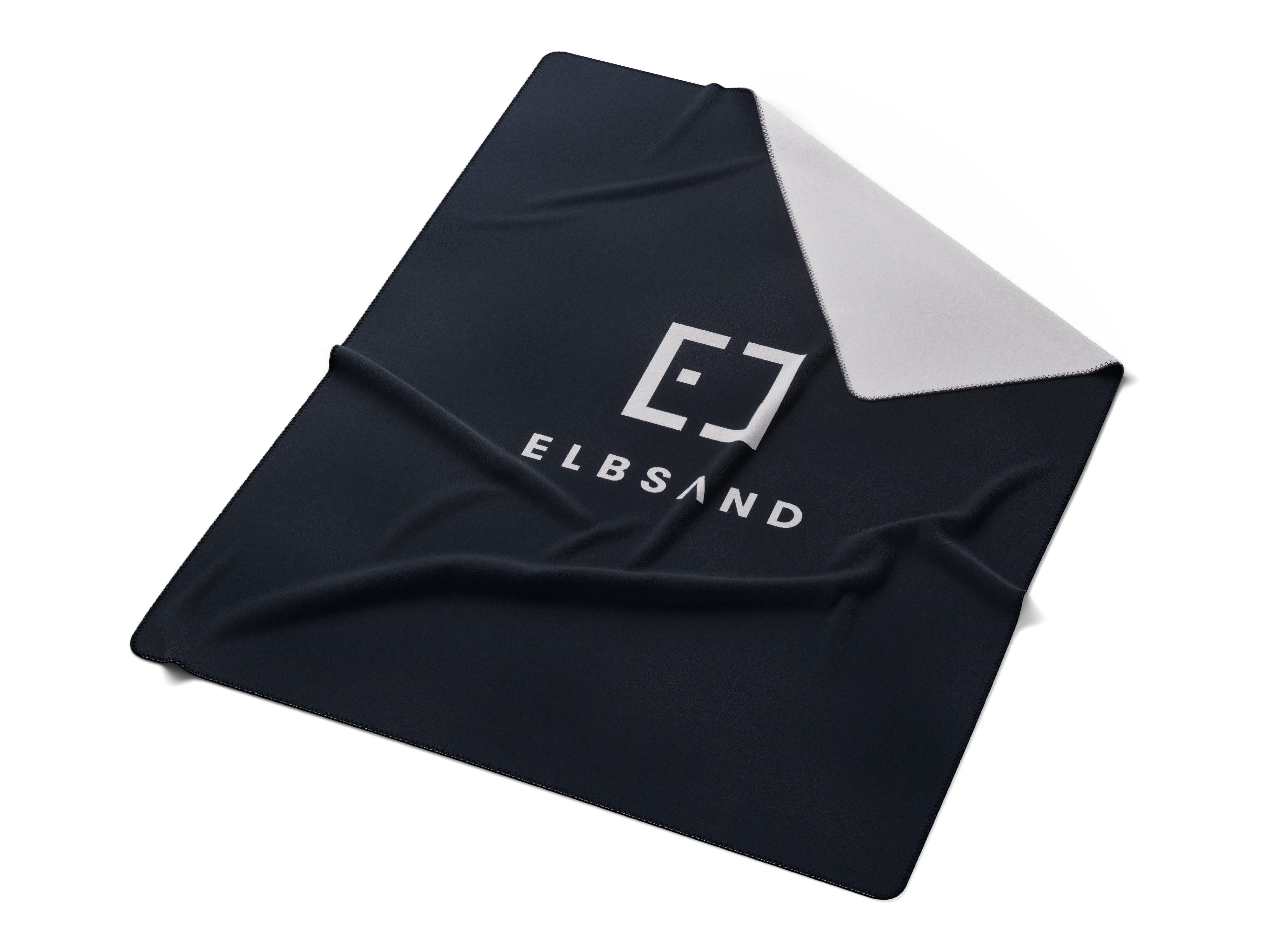 Wohndecke, Elbsand Home, 150x200cm, zeitloses Design, besonders flauschig