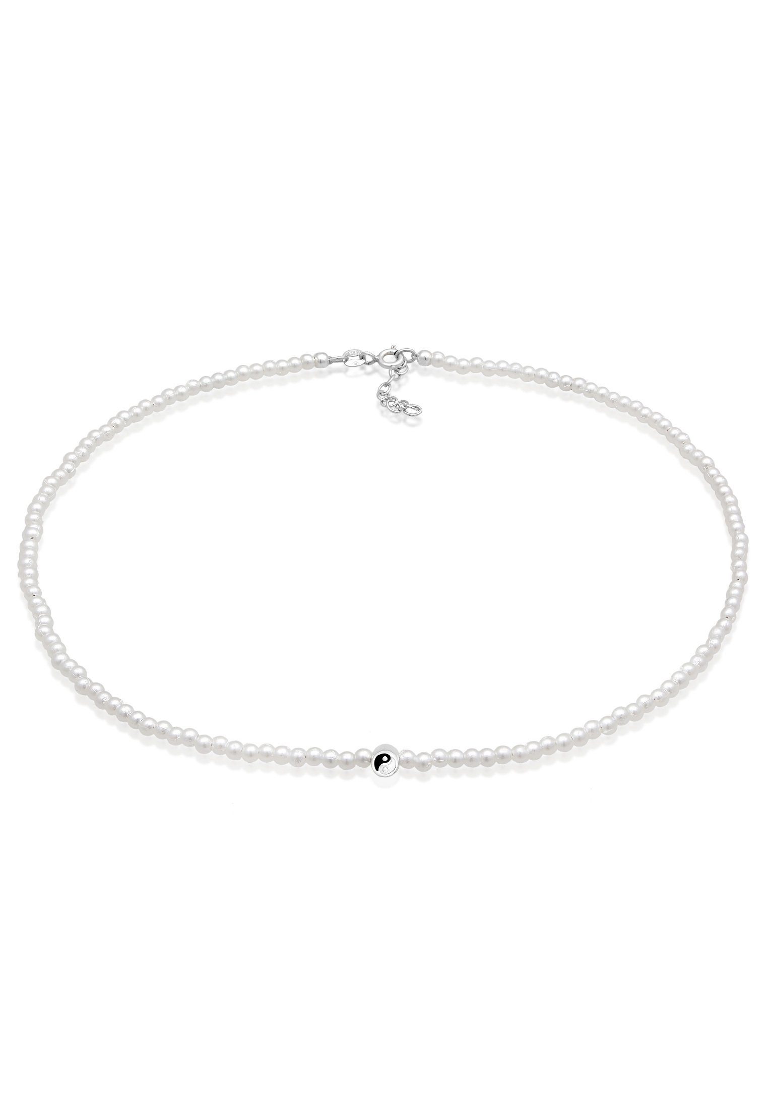 Elli Perlenkette Choker Yin Yang Glasperlen günstig online kaufen