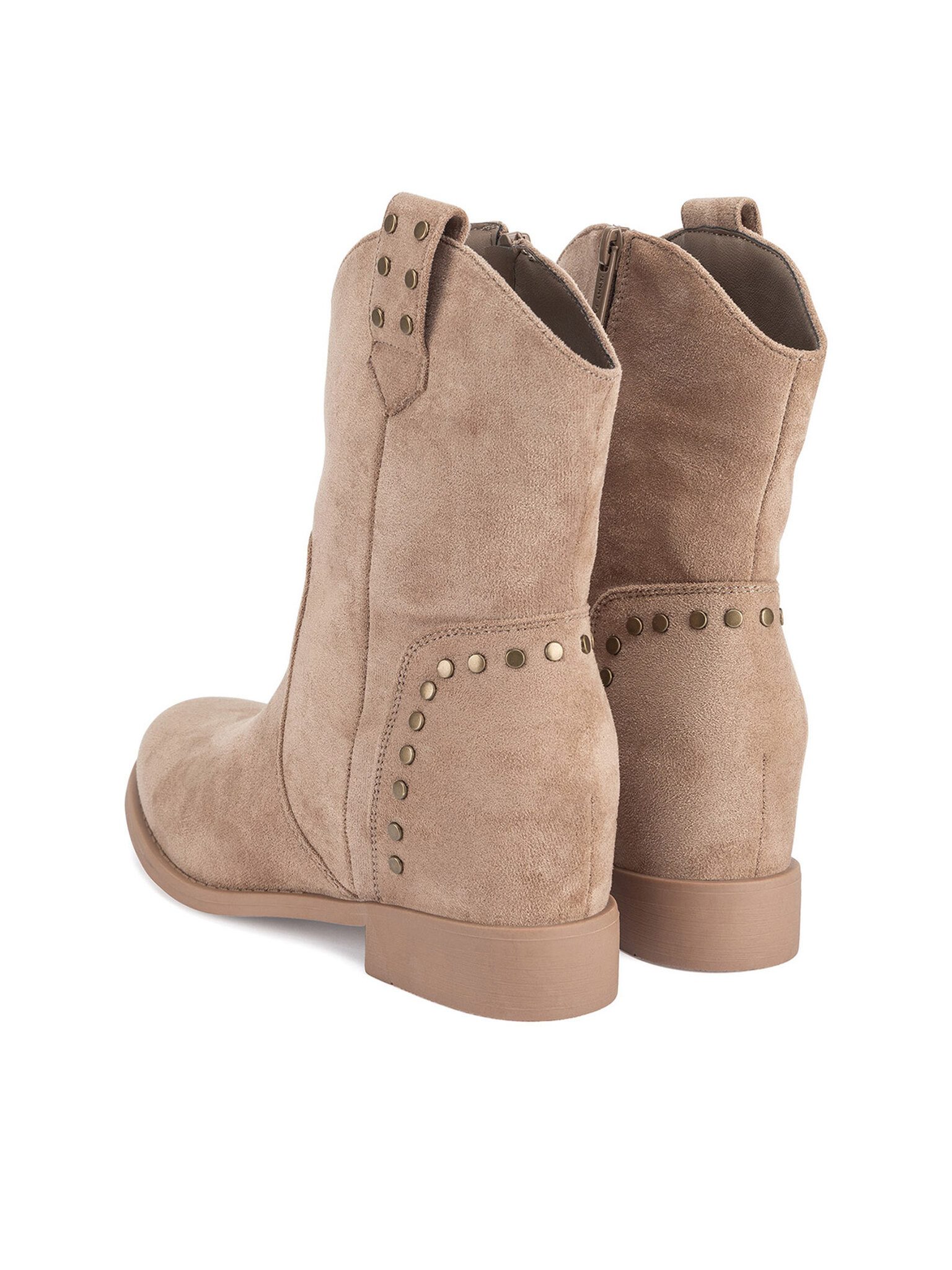 Jenny Fairy Jenny Fairy Cowboystiefel Damen WS2991-20 Beige Cowboystiefel