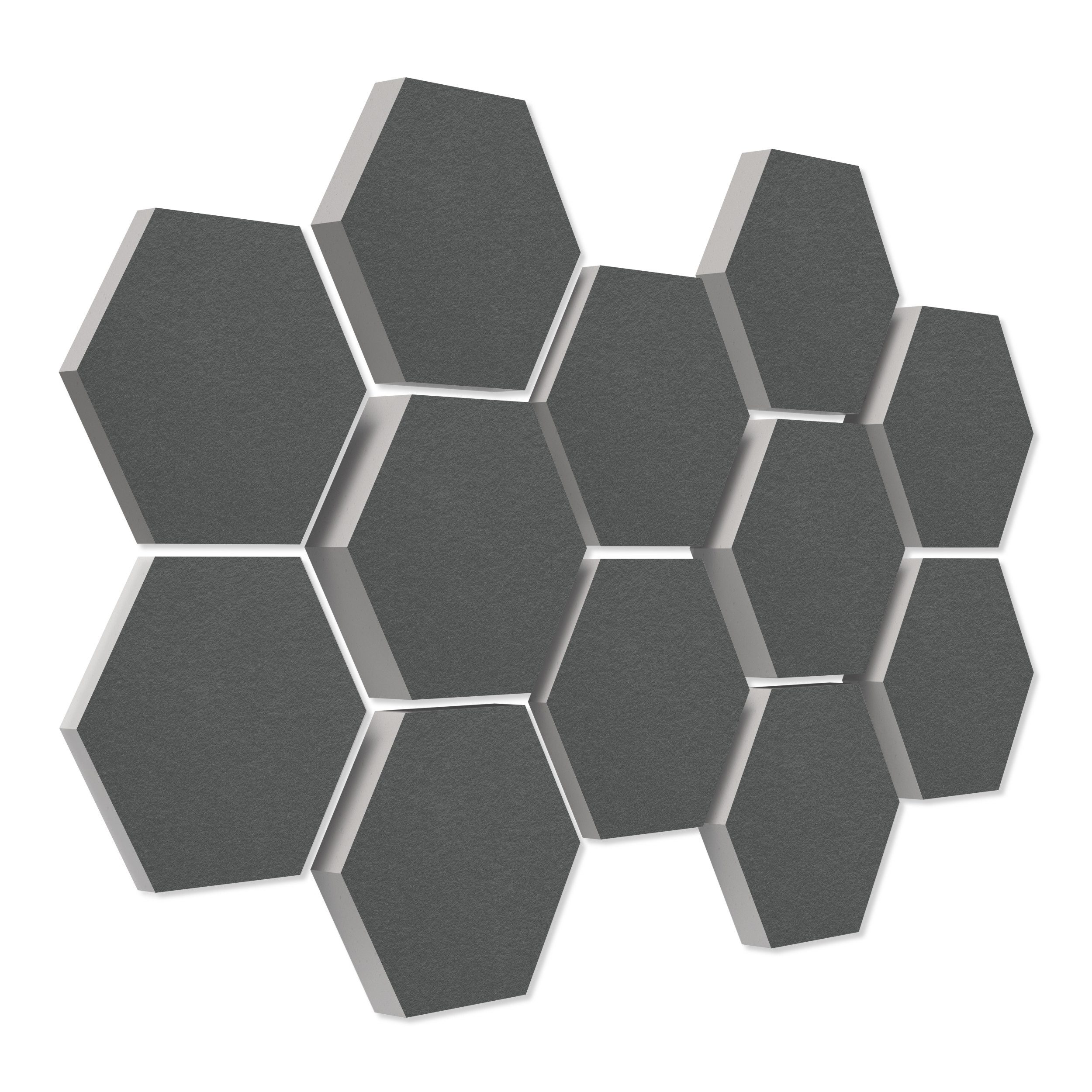 Akustikplatte 12 Absorber Wabenform aus Basotect ® G+