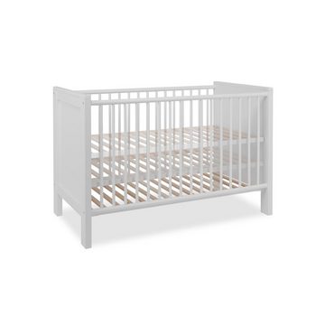 HTI-Living Babyzimmer-Komplettset Babyzimmer 2-teilig Eric, (2-St., 1 Gitterbett 1 Wickelkommode ohne Dekoration), Gitterbett Wickelkommode Baby