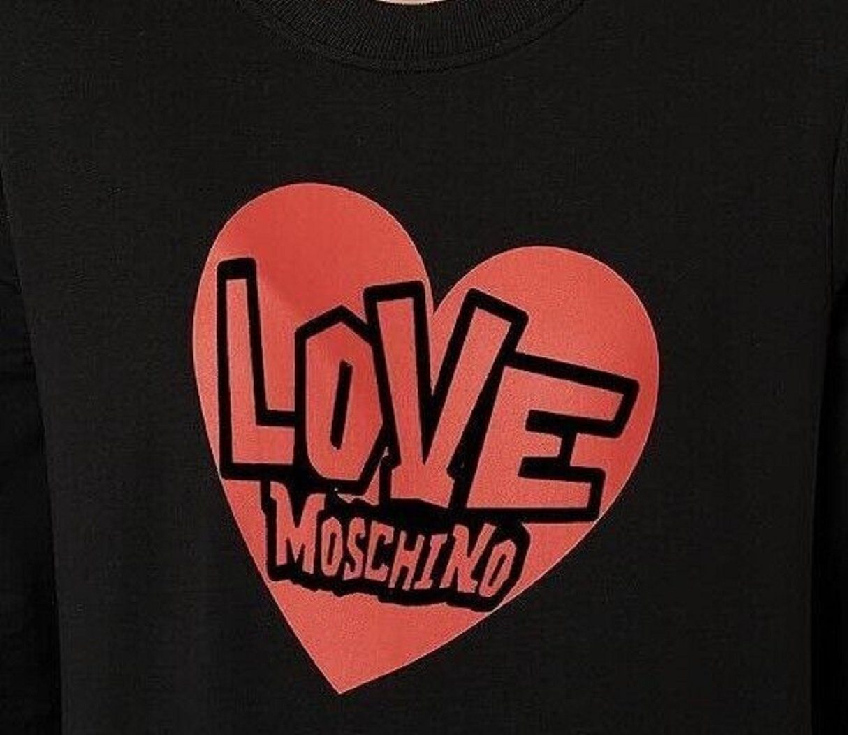 LOVE MOSCHINO Rundhalspullover Moschino Pullover. Moschino Damen Damen Love Pullover/ Sweatshirt