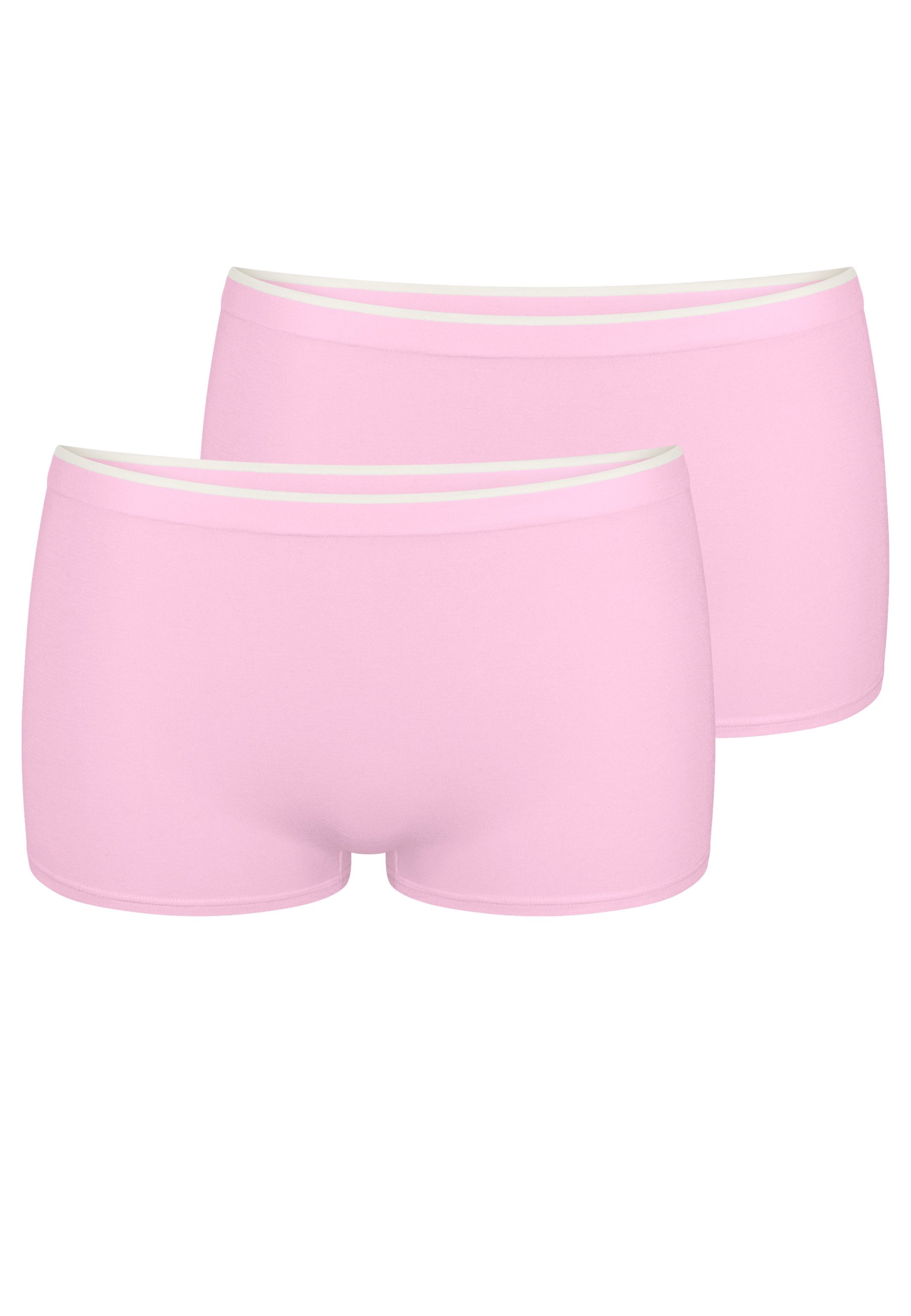 sloggi Panty 2er Pack GO Sense (Spar-Set, 2-St) Short Slip - Nahtlos - Moderner und bequemer Short Slip