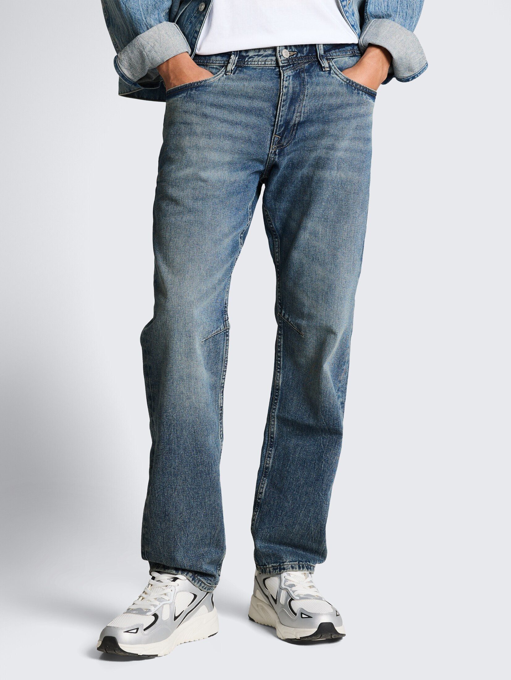TOM TAILOR Denim Relax-fit-Jeans Jeanshosen TTWAYLEN RELAXED Jeans