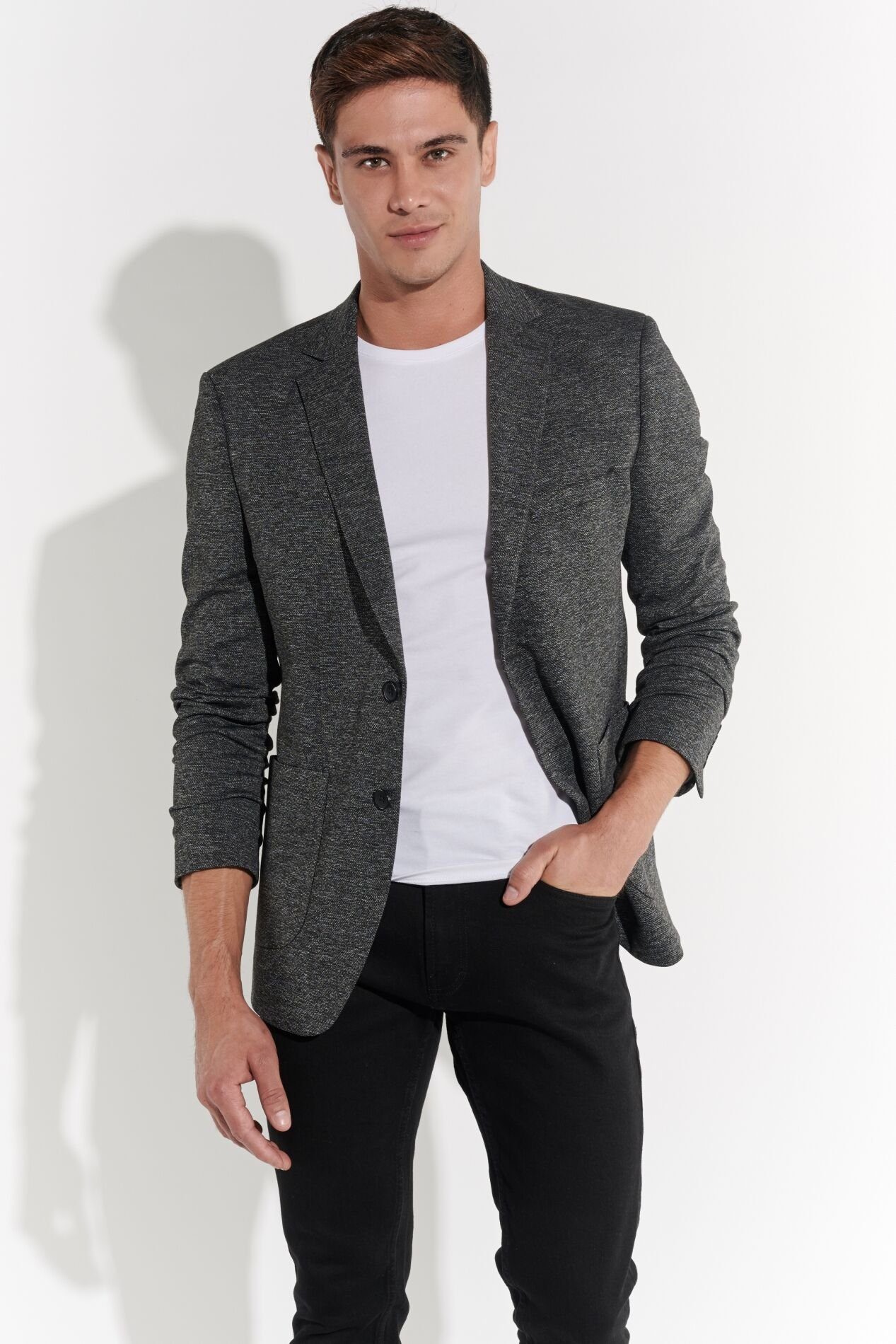 SteffenKlein Sweatsakko Slim-Fit