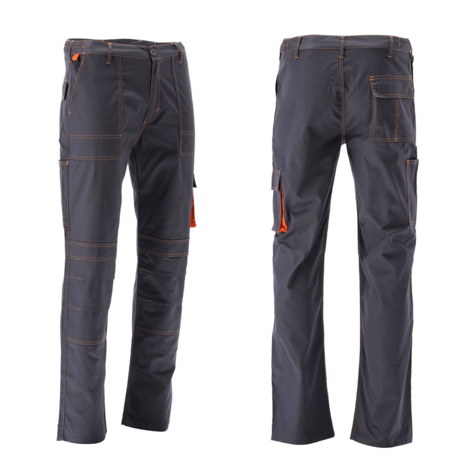 Arbeitshose Arbeitshose DORIA grau/orange Gr. XXL