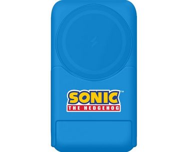OTL Sonic the Hedgehog – Let's Roll – kabellose magnetische Powerbank, faltbarer Telefonständer – 5000 mAh – USB-C
