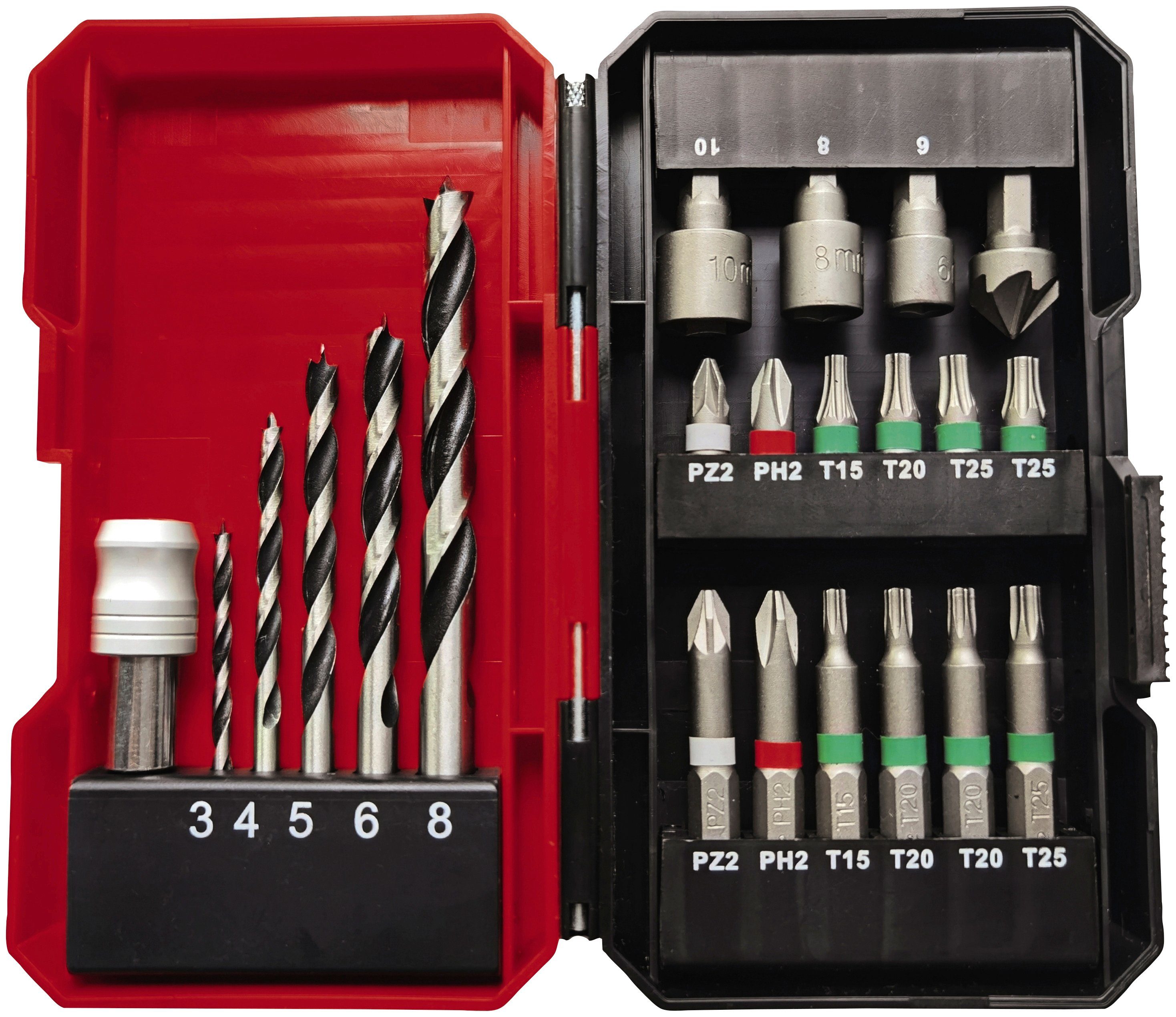 Einhell Akku-Schlagbohrschrauber TE-CD 18/2 Li-i +22 (1x2,5 Ah), max. 1250 U/min, inklusive Koffer, Akku und Ladegerät