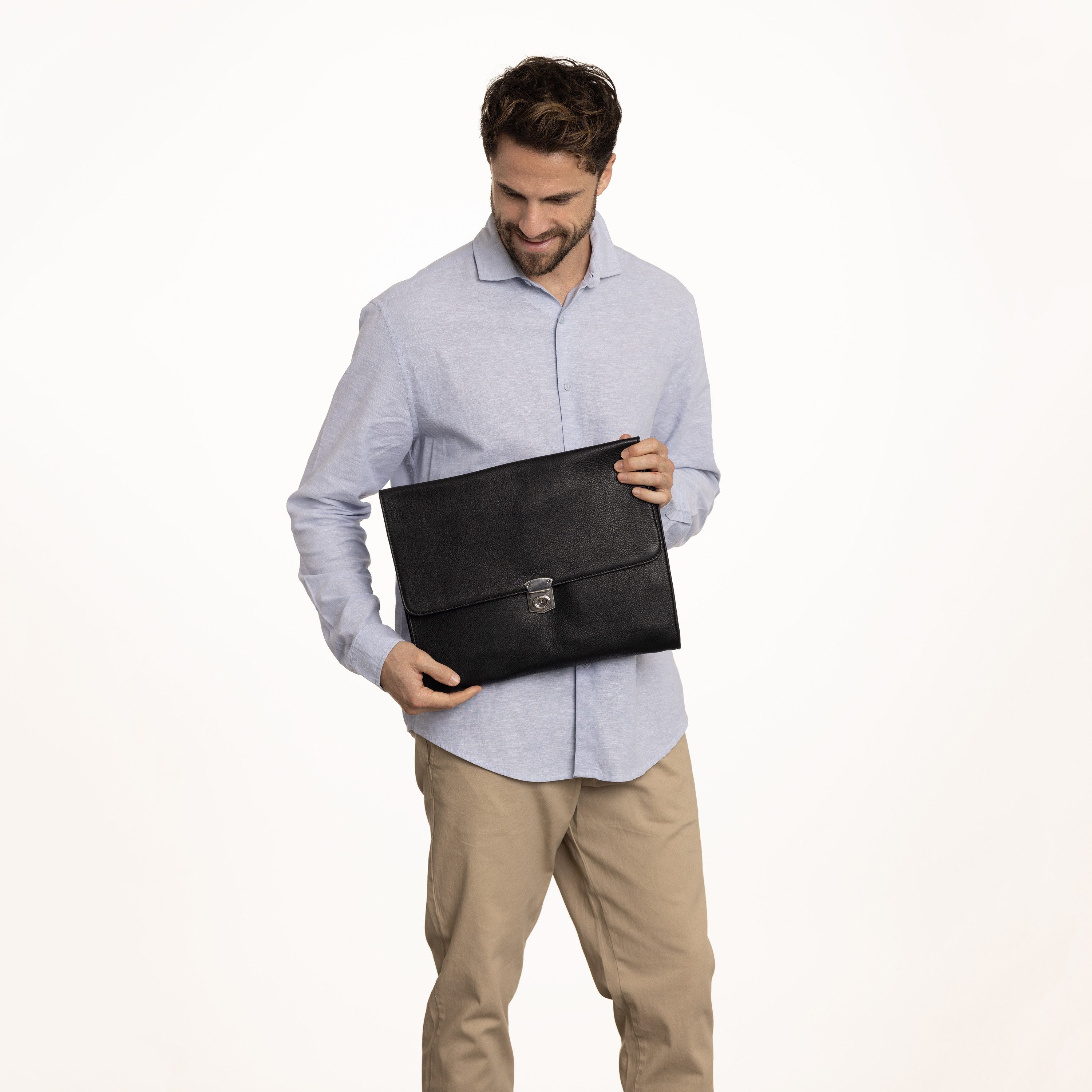 Gusti Leder Laptoptasche Gusti Leder Laptoptasche Waco