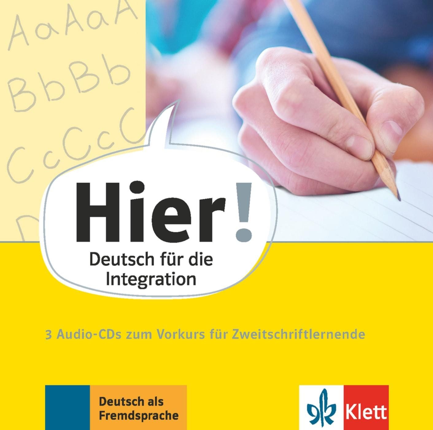 Hörspiel-CD Hier! Vorkurs für Zweitschriftlernende, 3 Audio-CDs