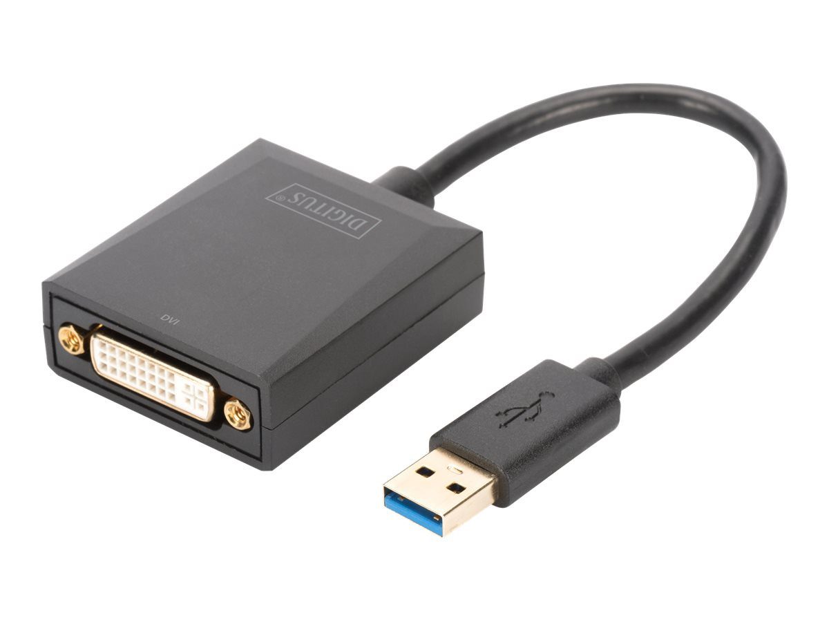 ASSMANN ASSMANN DIGITUS USB 3.0 auf DVI Adapter Computer-Kabel, Power Cord