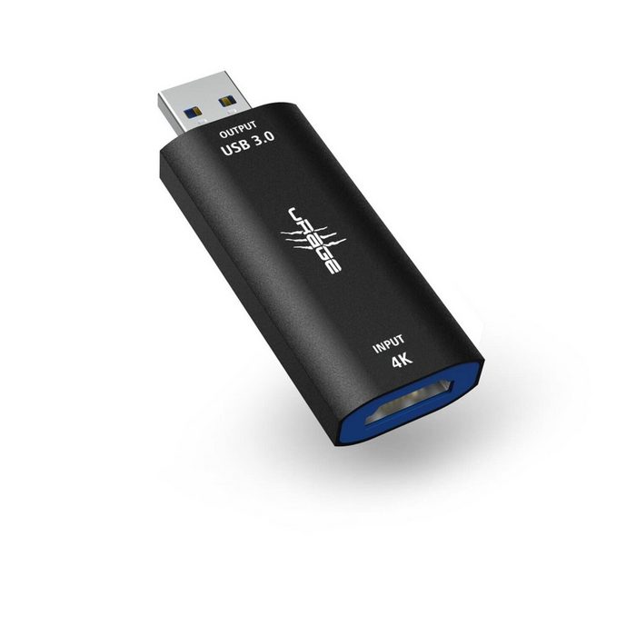 uRage Stream-Link 4K schwarz Computer-Adapter USB-A zu HDMI