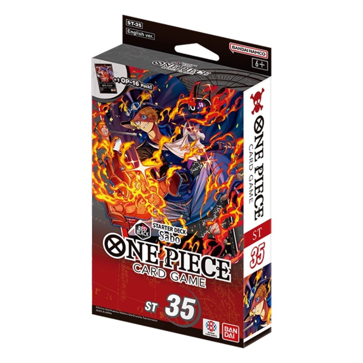 Bandai Sammelkarte ST35 RED/BLACK Sabo