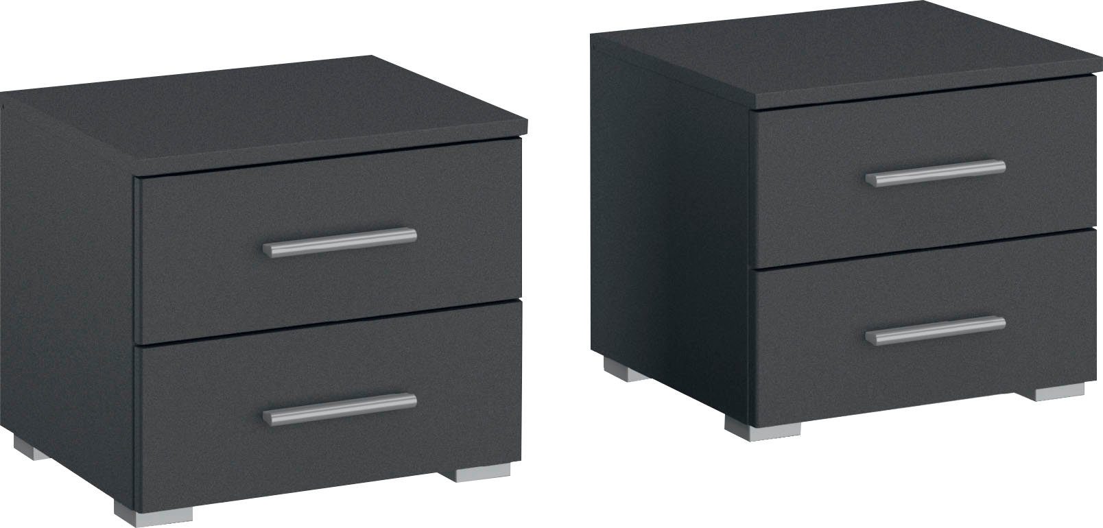 rauch Nachtkommode Base (Set), 2er-Set, optional in moderner Hochglanz-Front