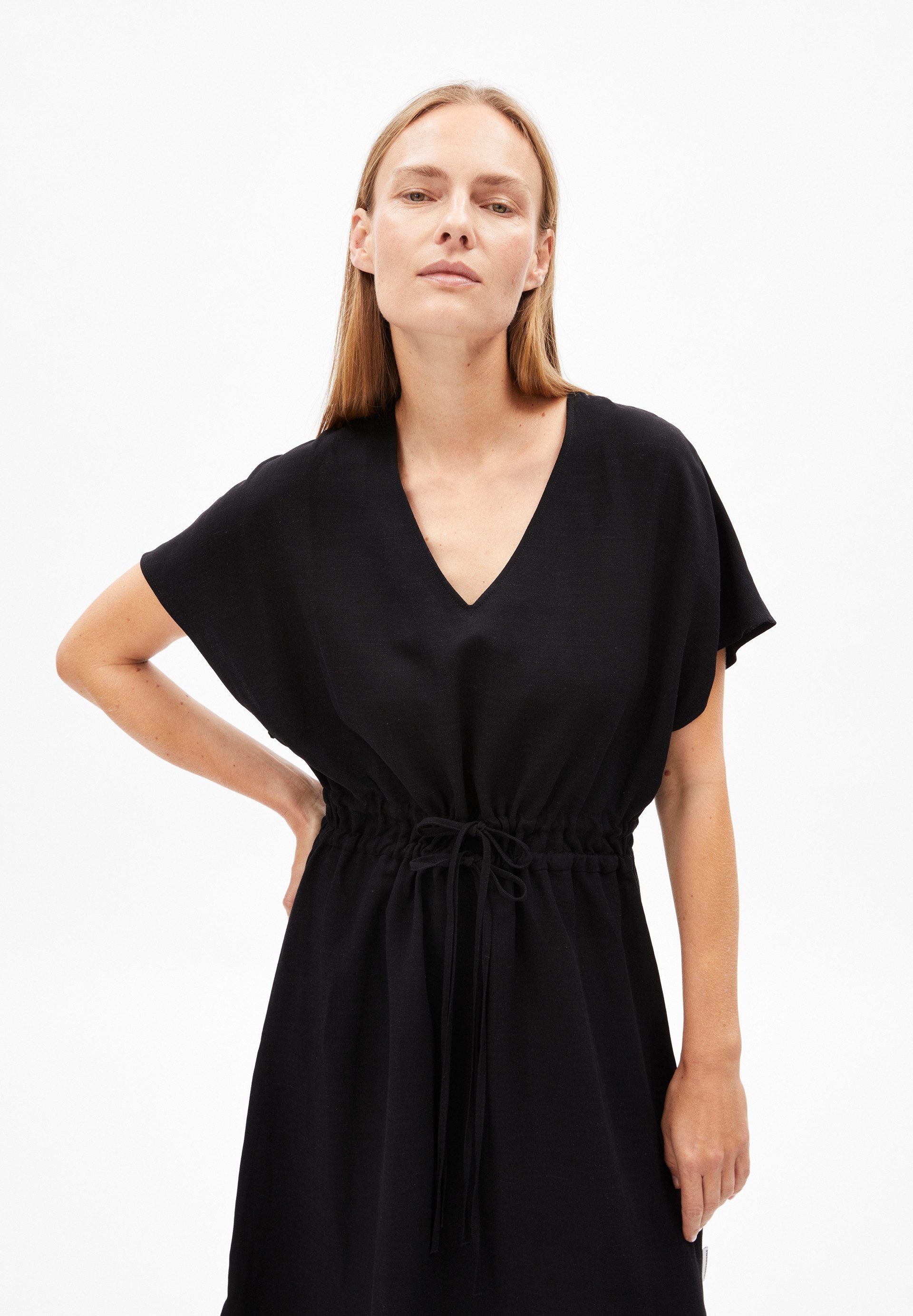 Armedangels Jerseykleid MAAHOLINA LINO Webkleid aus günstig online kaufen