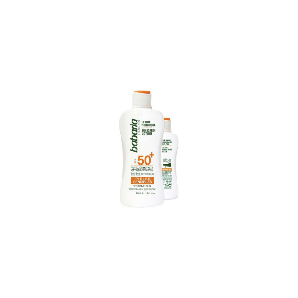 babaria Sonnenschutzpflege Sun Sunscreen Lotion Spf50 Plus 200ml Set 2 Artikel