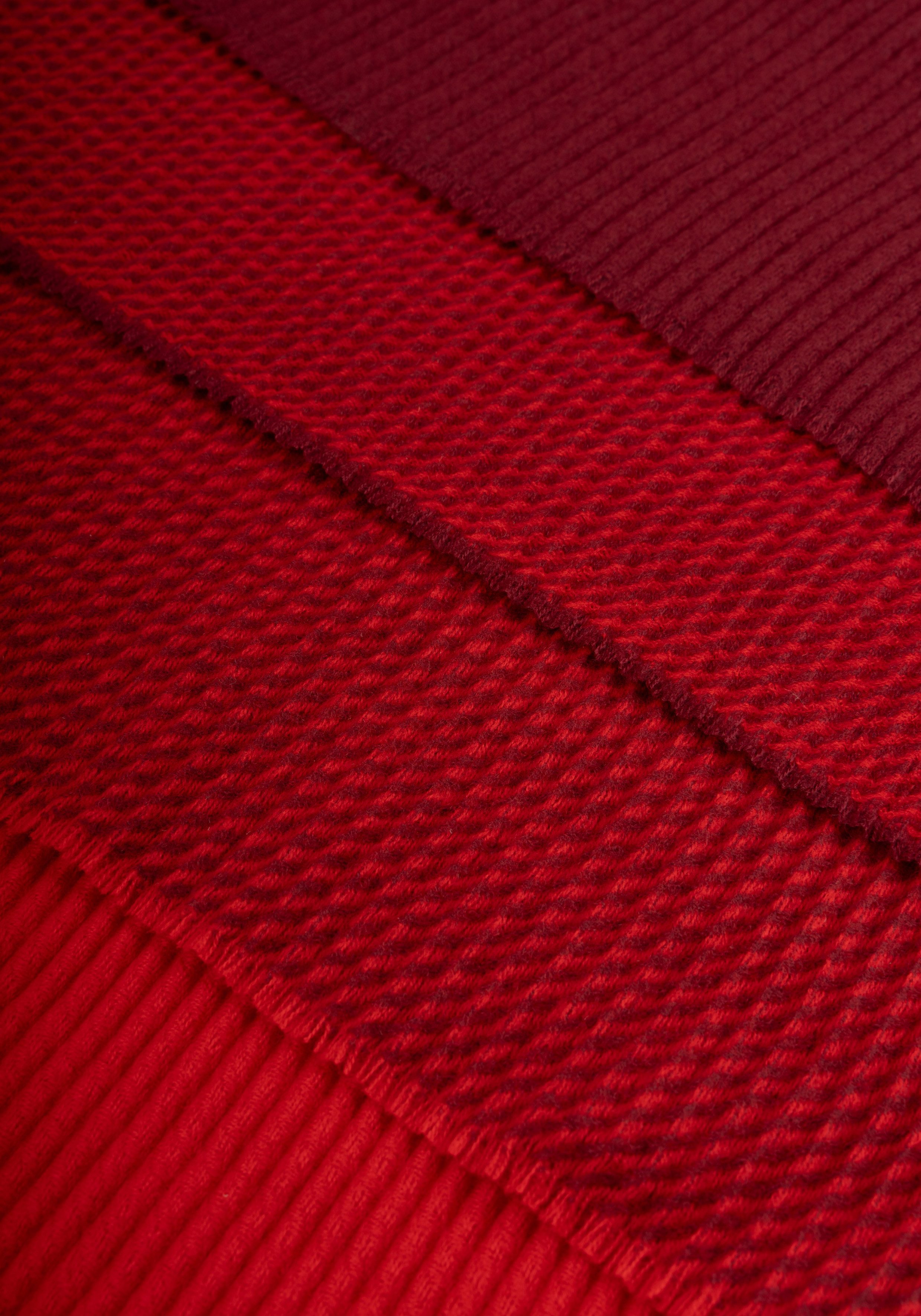 Capelli New York Modeschal, tricolor, leichte Fransenkante, Farbverlauf günstig online kaufen