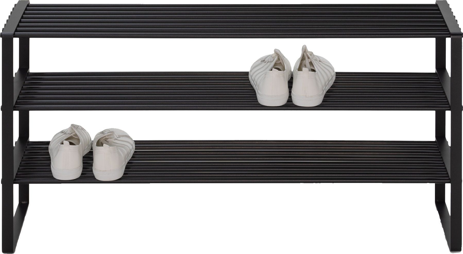 Spinder Design Schuhregal REX SR 2, 1-tlg., Regal aus Stahl, wahlweise Breite 70 cm oder 100 cm