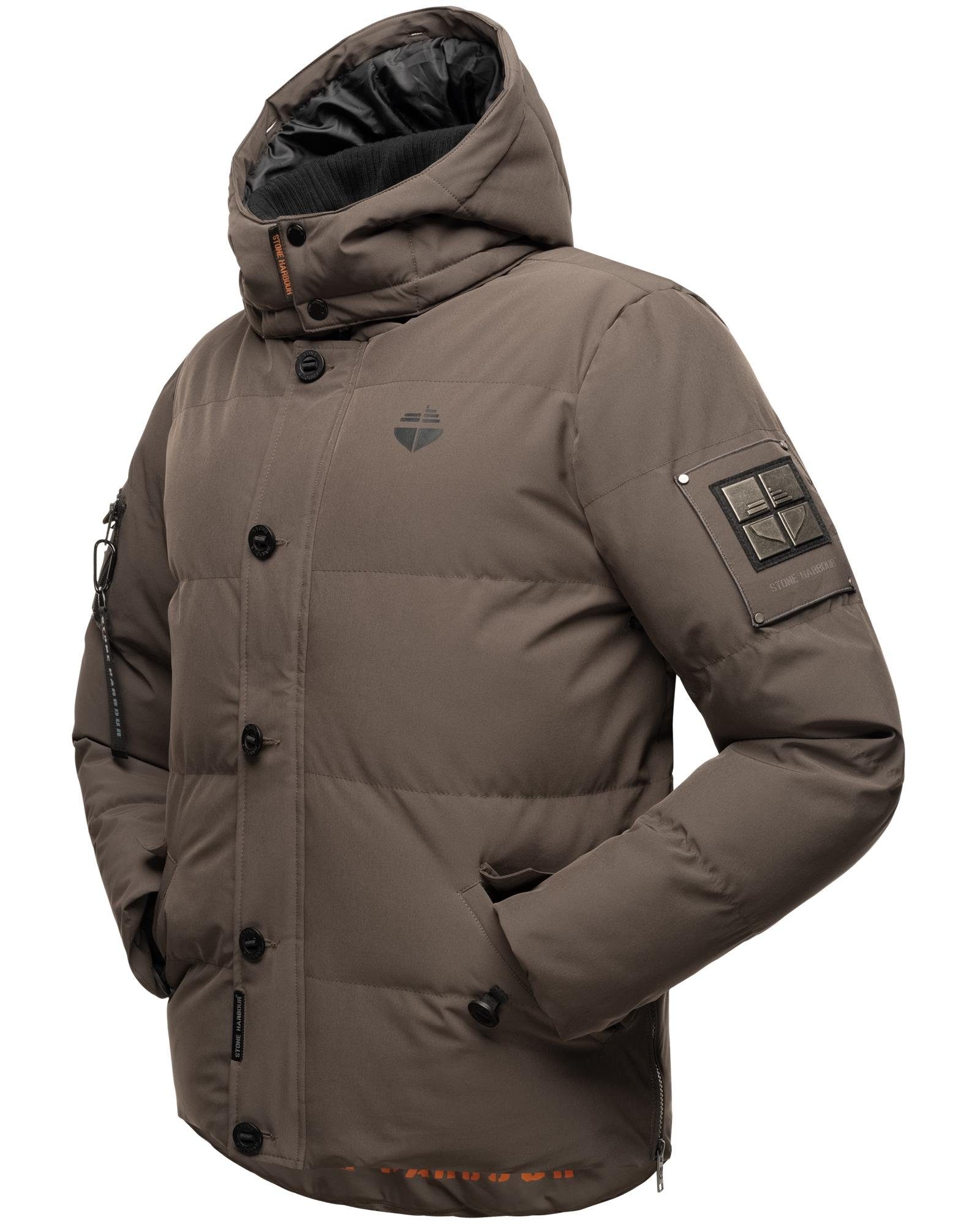 Stone Harbour Winterjacke Halvaar stylischer Winterparka mit abnehmbarer Kapuze