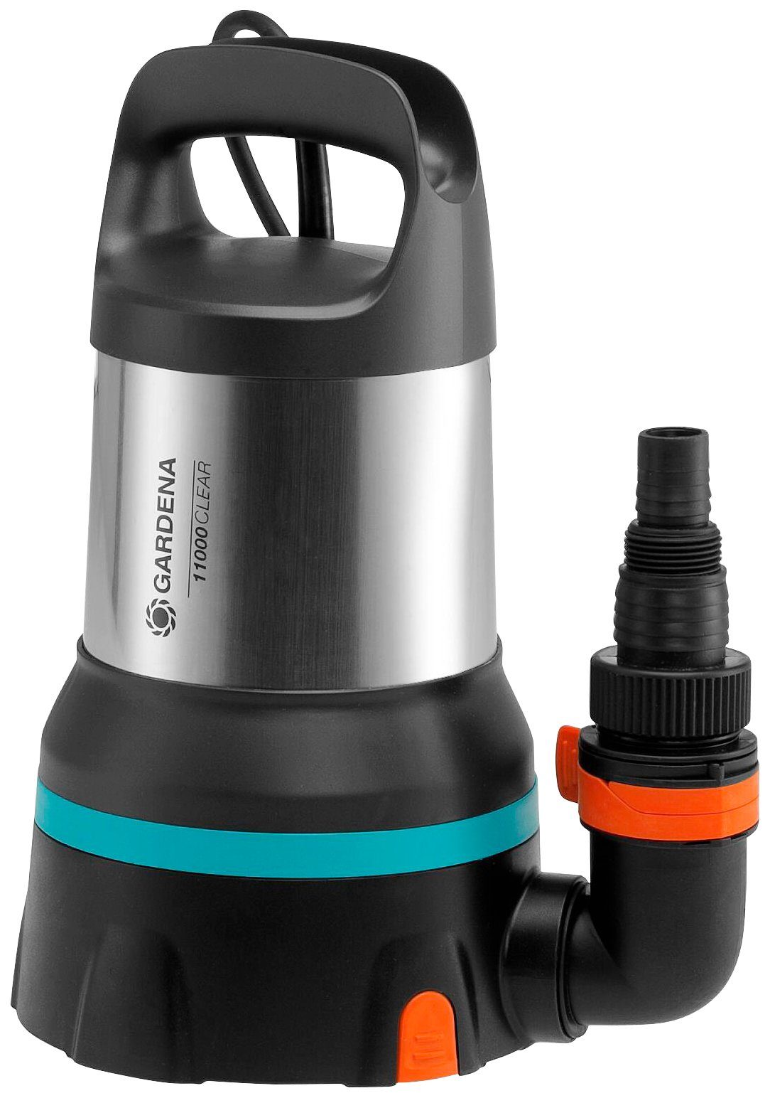 GARDENA Klarwasserpumpe Tauchpumpe 11000 Aquasensor, 9034-20, 11000 l/h max. Fördermenge