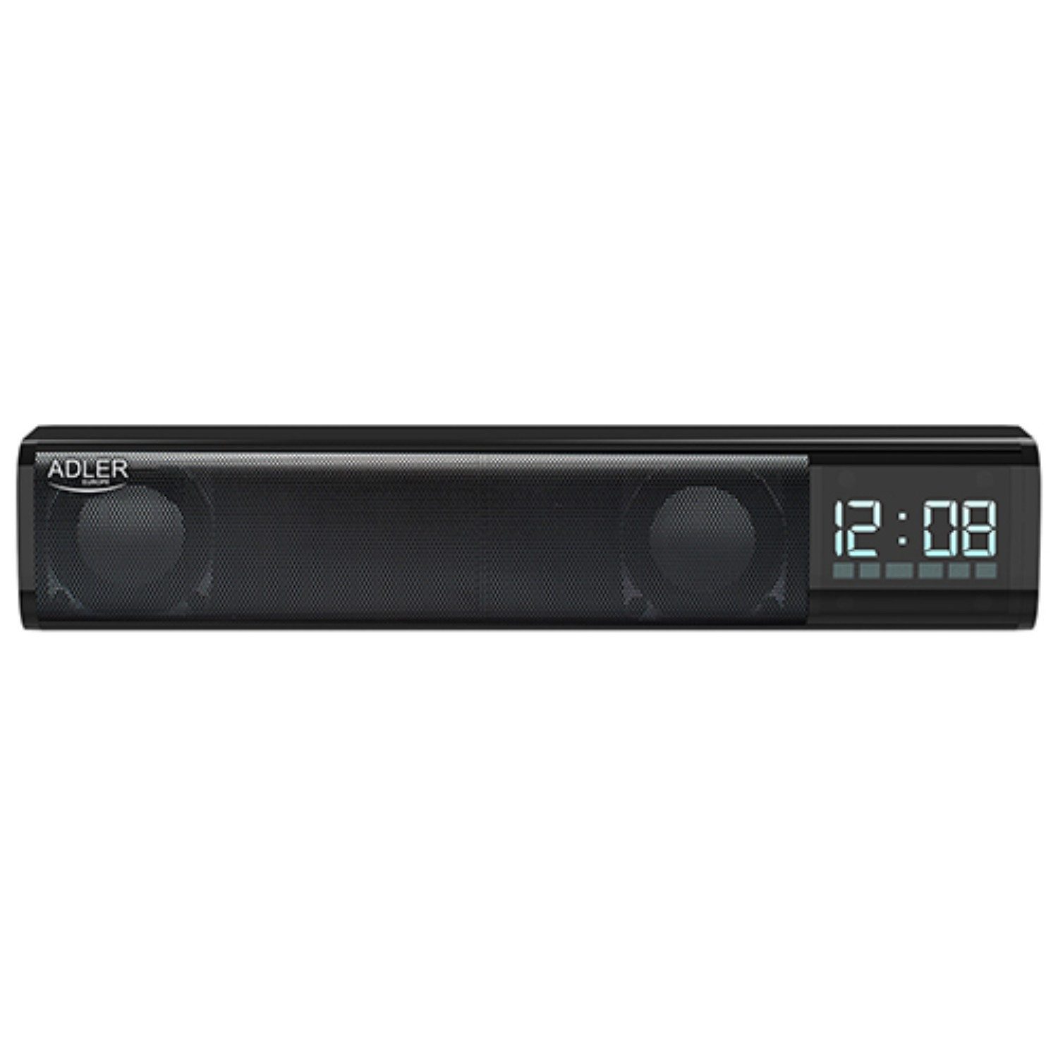 Adler AD 1191 Bluetooth-Lautsprecher (5 W, mit Wecker und UWK-Radio, Bluetooth 5.0)