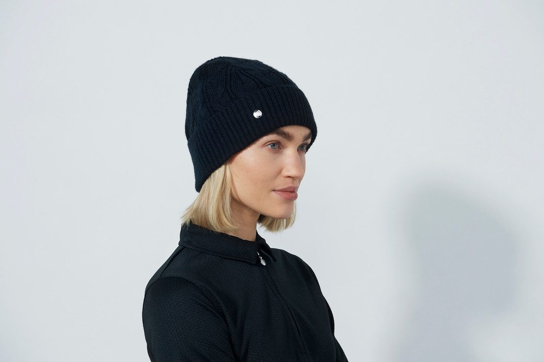 Beanie Daily Sports Golf Mütze Cable Blau Damen One Size