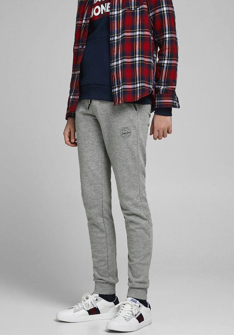 Jones melange Jack light Junior & Sweatpants grey