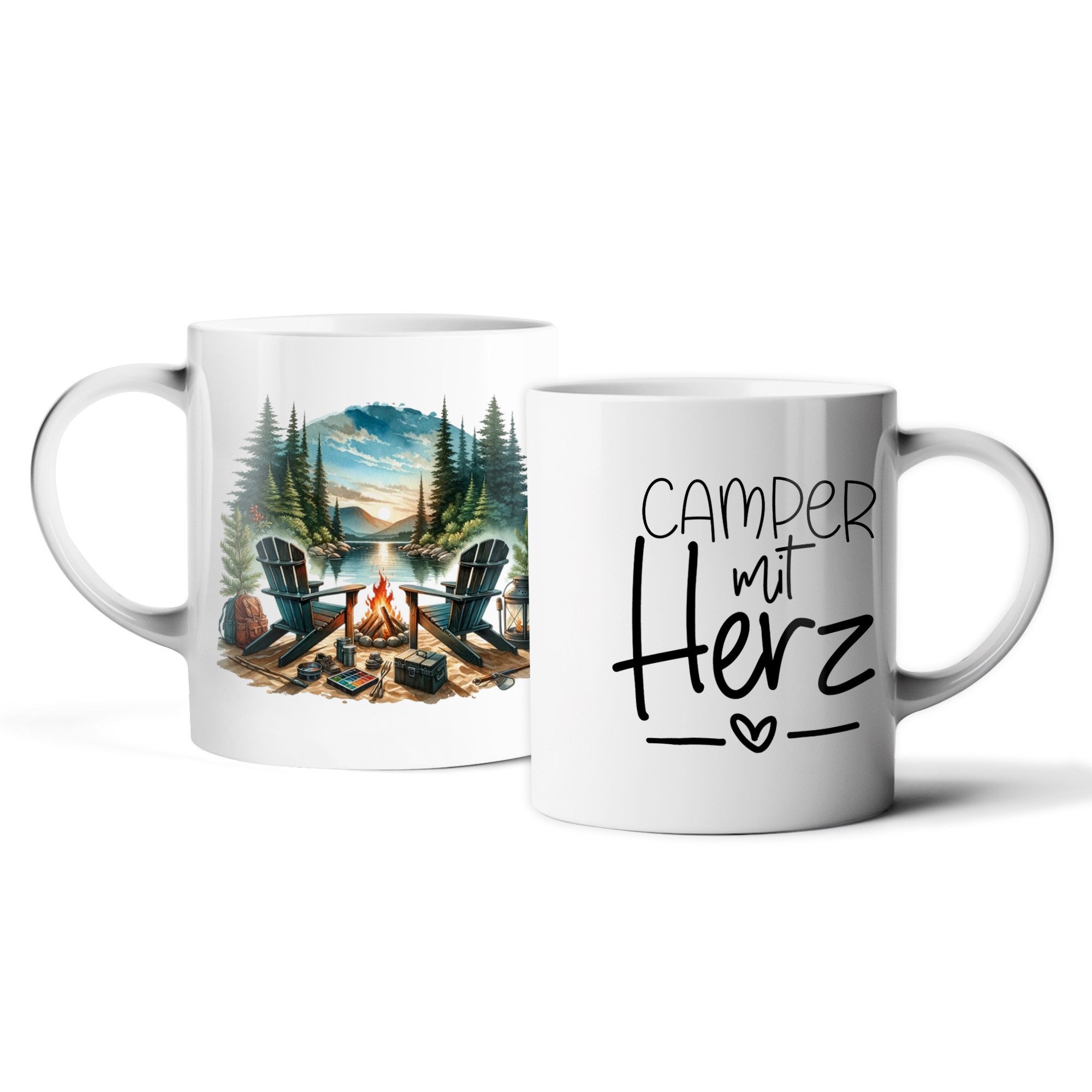 Hustling Sharks Tasse Hustling Sharks® Tasse mit Motiv - In der Natur#13, 330 ml