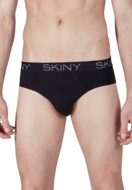 Skiny Slip Doppelpack Herren Slips (2-St) elastische Baumwoll Qualität