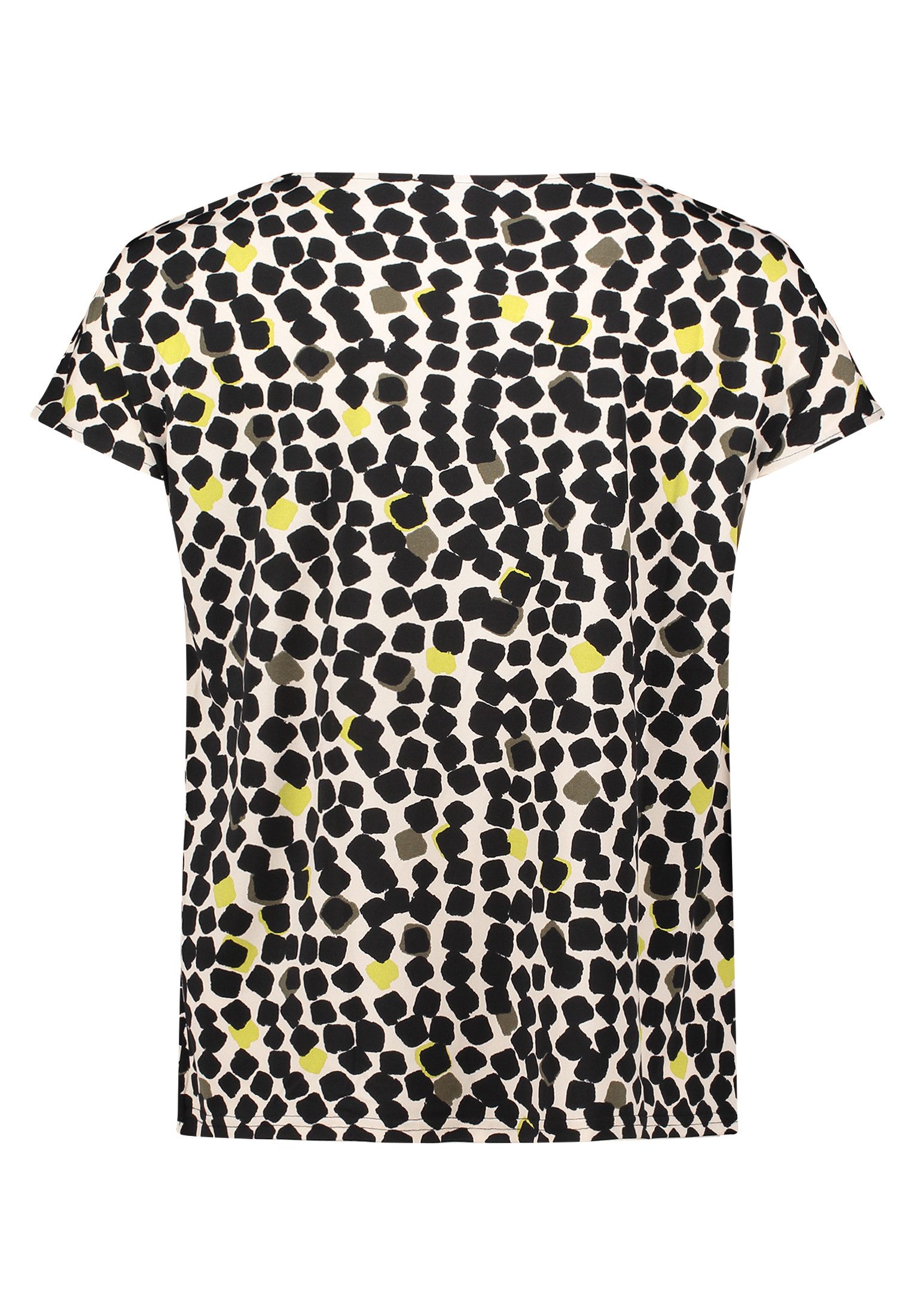 Betty Barclay Kurzarmshirt Damen mit Wasserfallausschnitt (1-tlg) Material