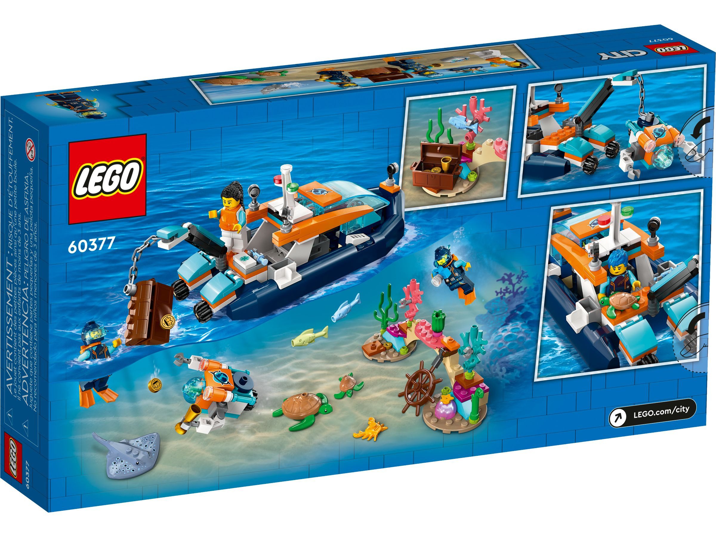 LEGO® LEGO® City Meeresforscher-Boot - 60377 günstig online kaufen