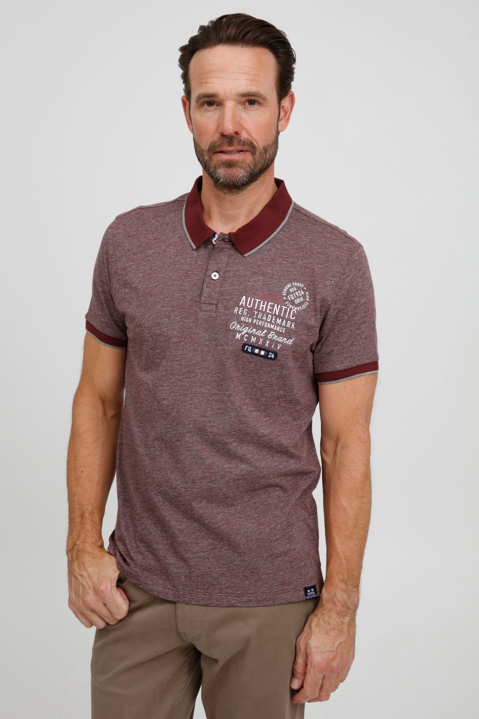 Melange FQPetri Poloshirt Cabernet FQ1924 FQ1924